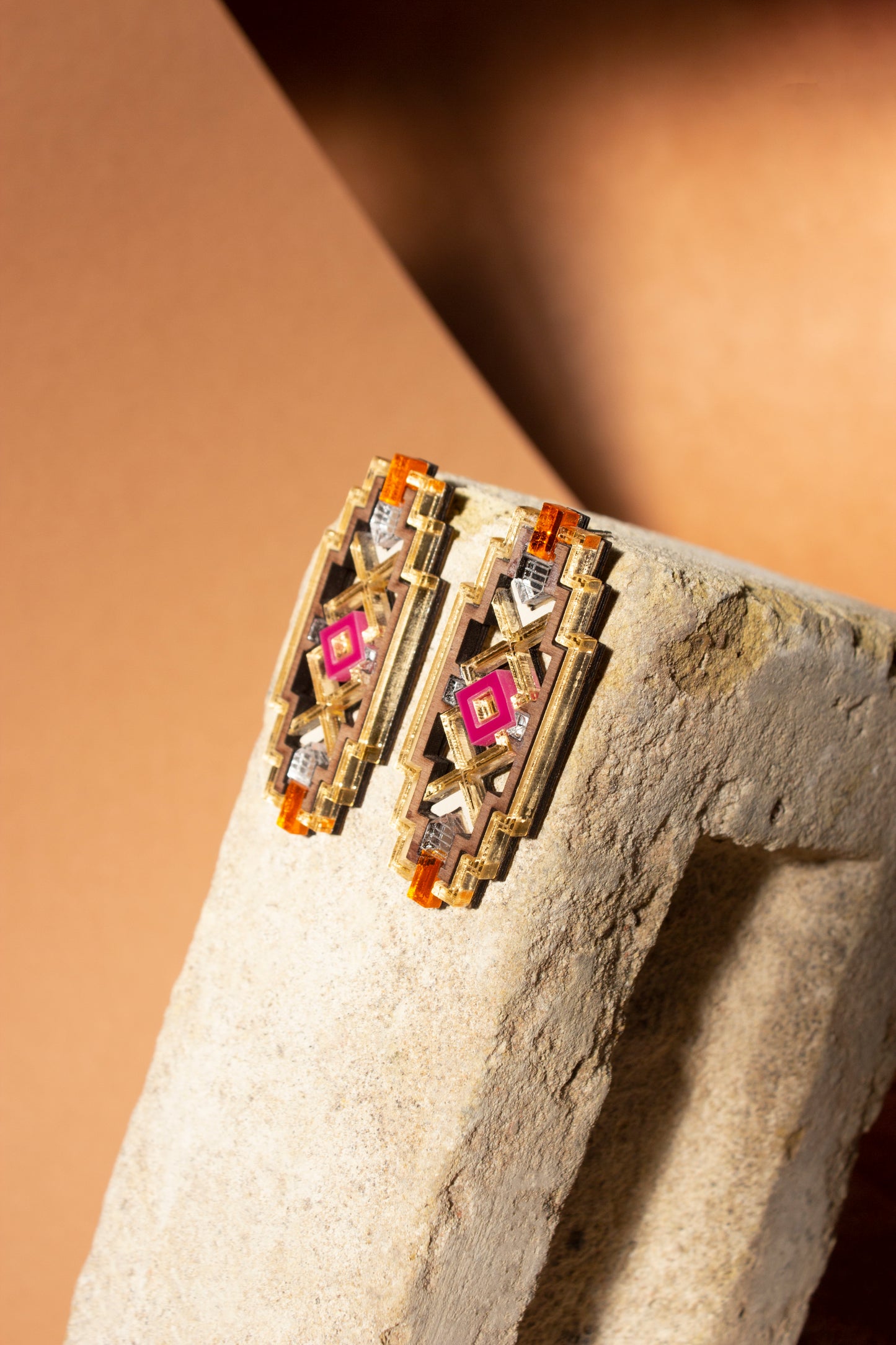 Zulia Earring - Dragon Fruit image 2