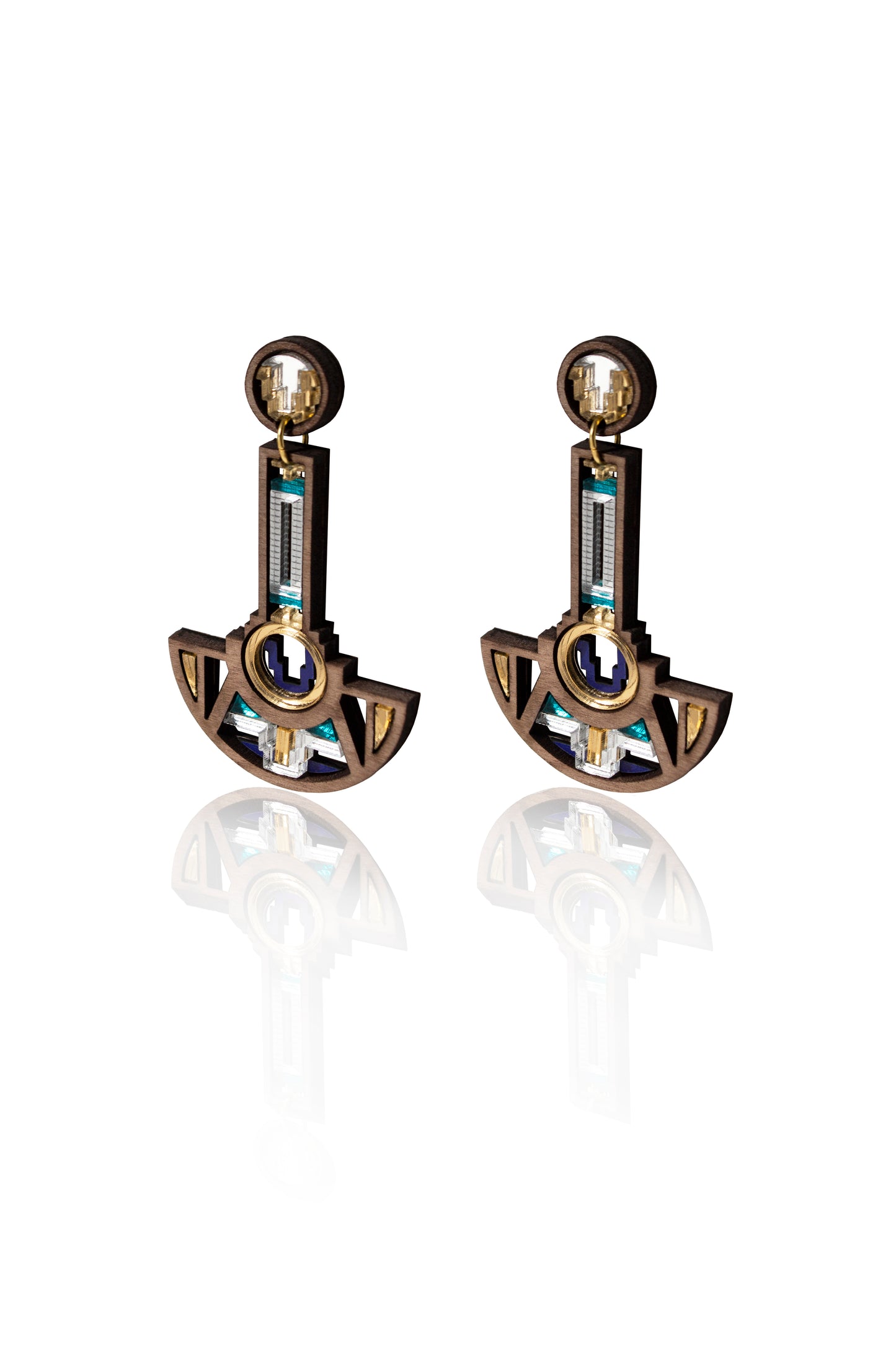 Saya Earrings - Jade image 3