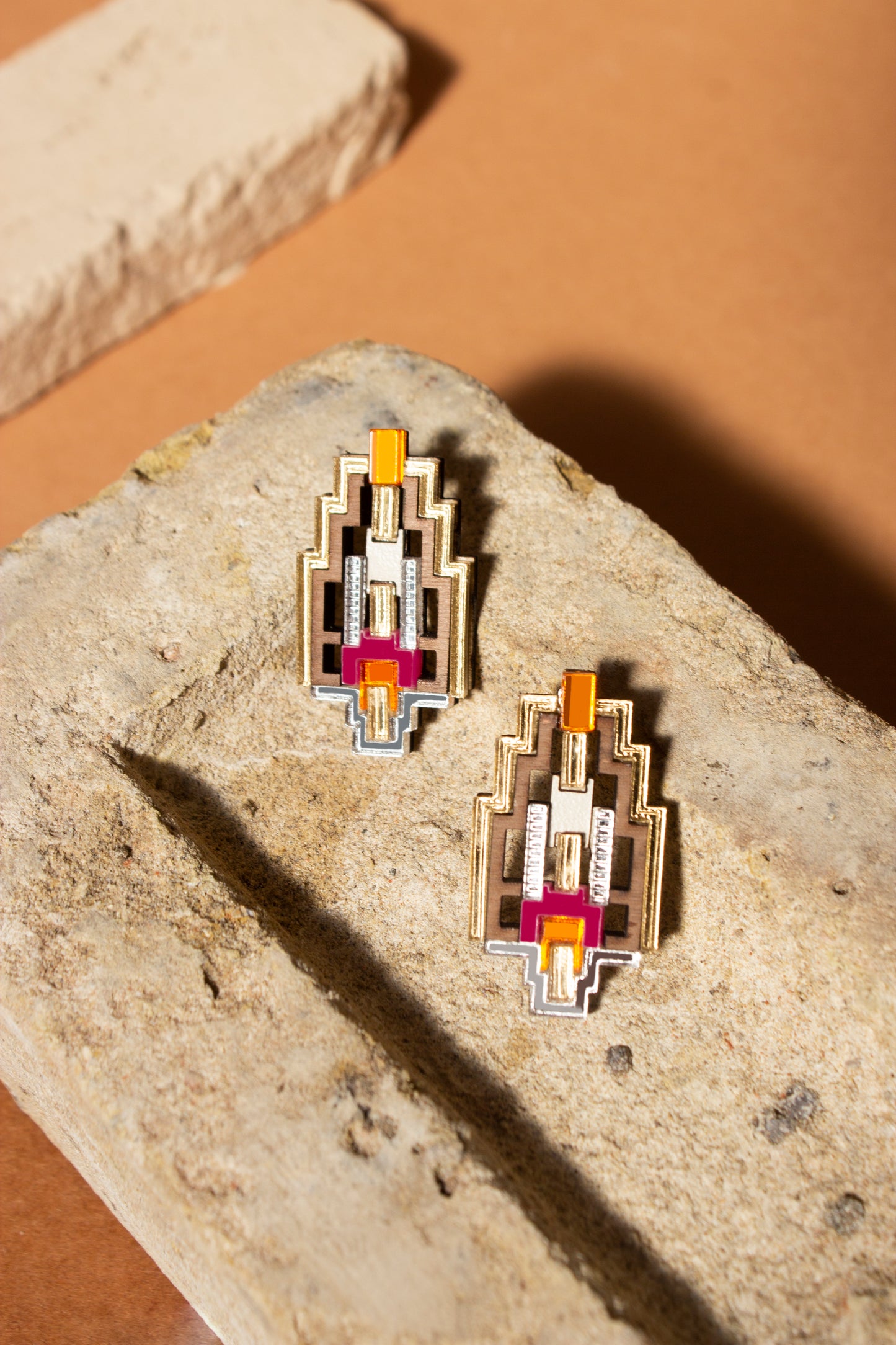 Aklla Earrings - Dragon Fruit image 2