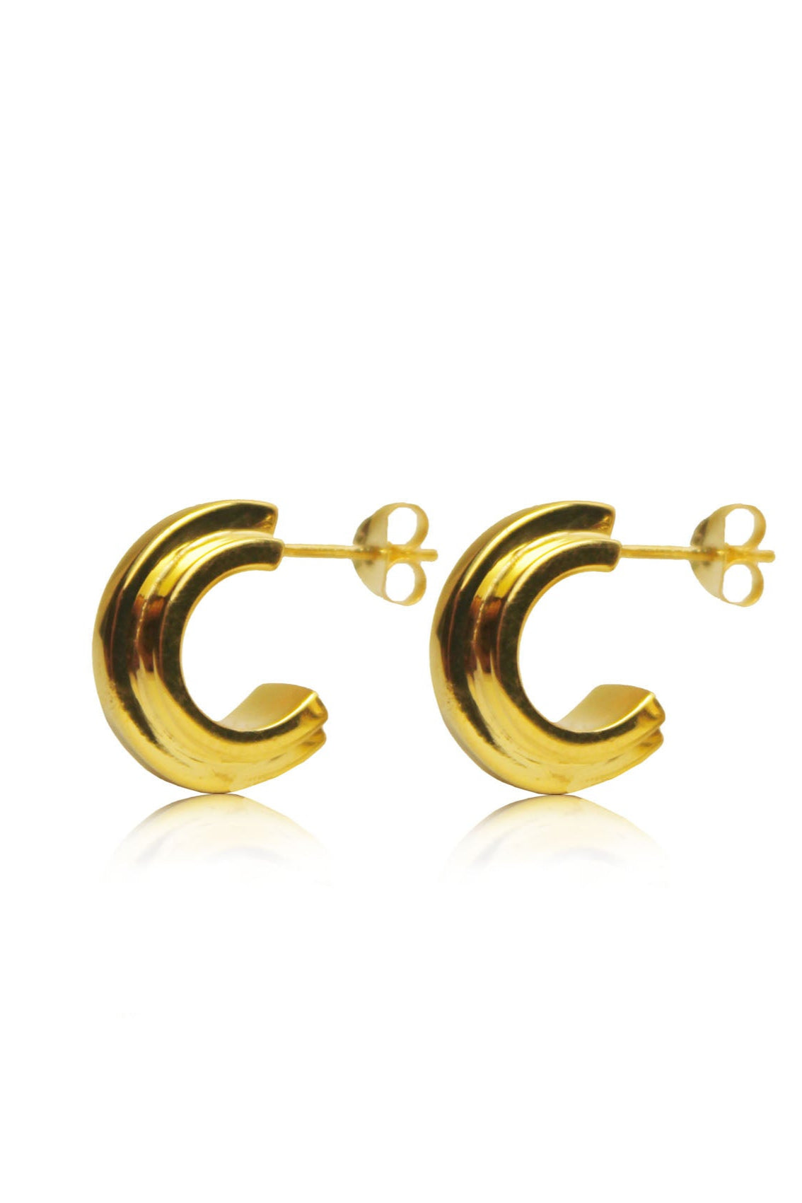 Double Arc Earring image 3