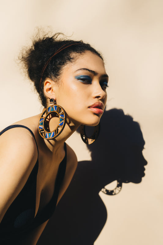 Ayah Hoops - Blue image 1