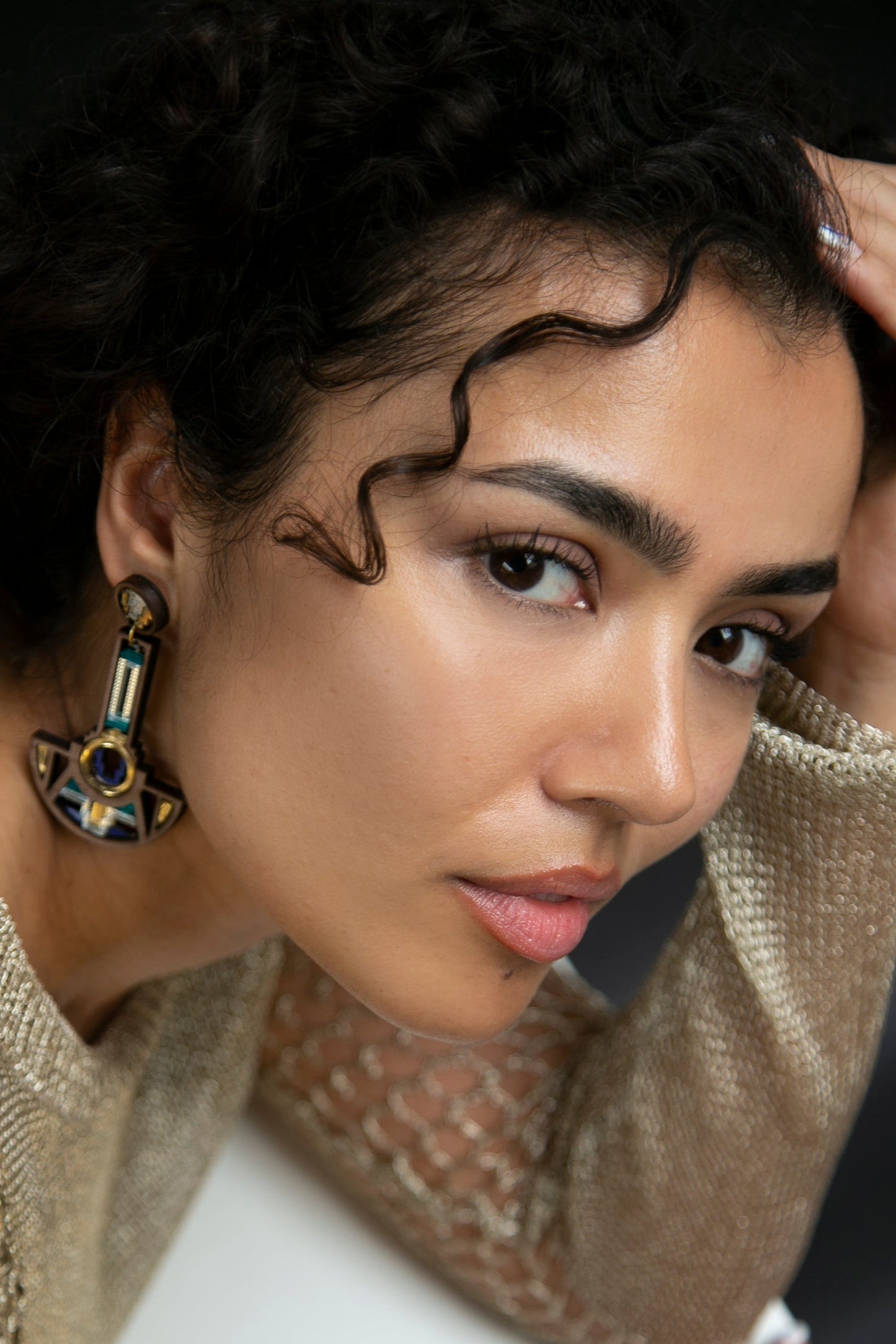 Saya Earrings - Jade image 4