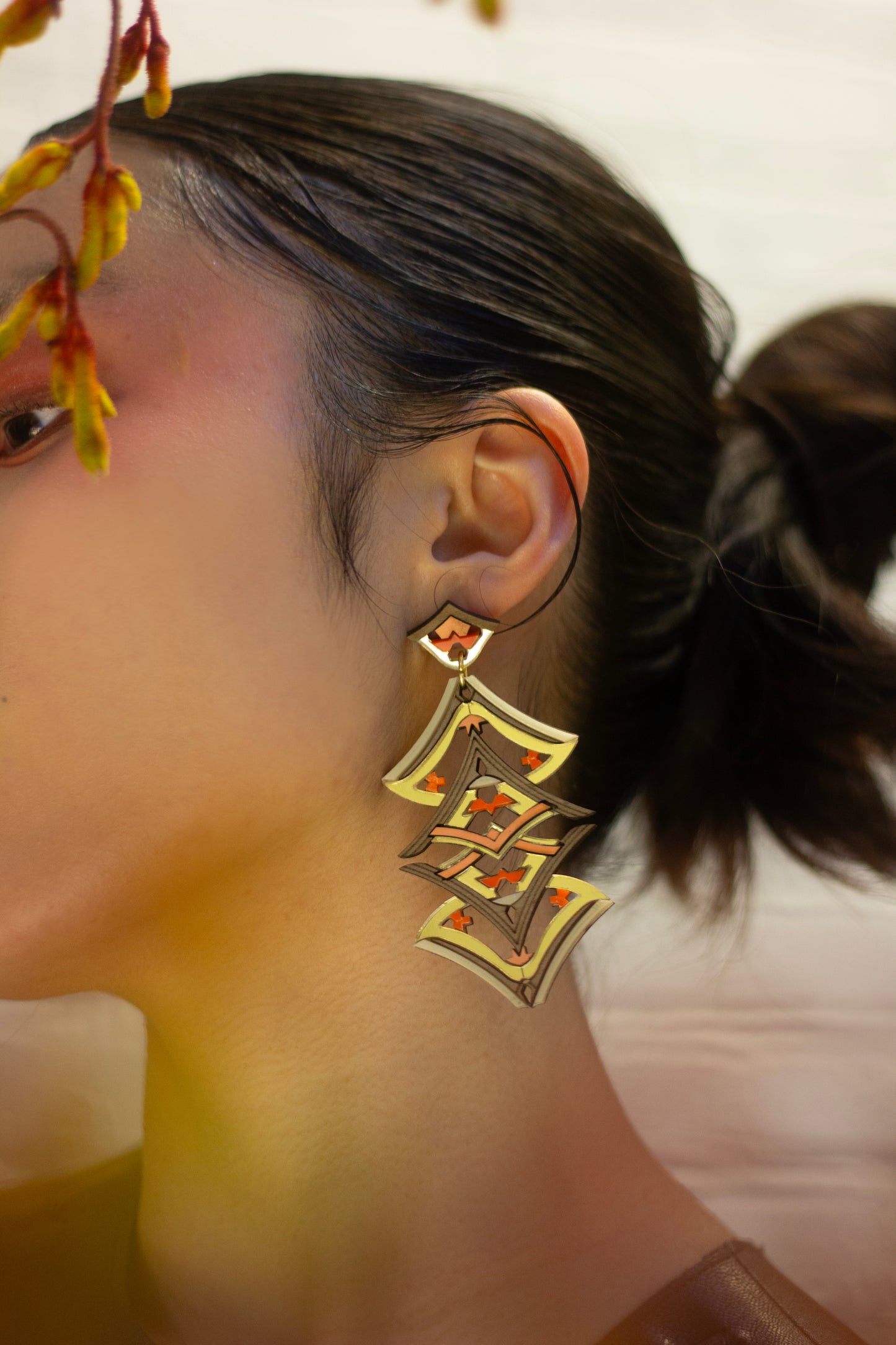Akemi Earrings - Autumn image 4