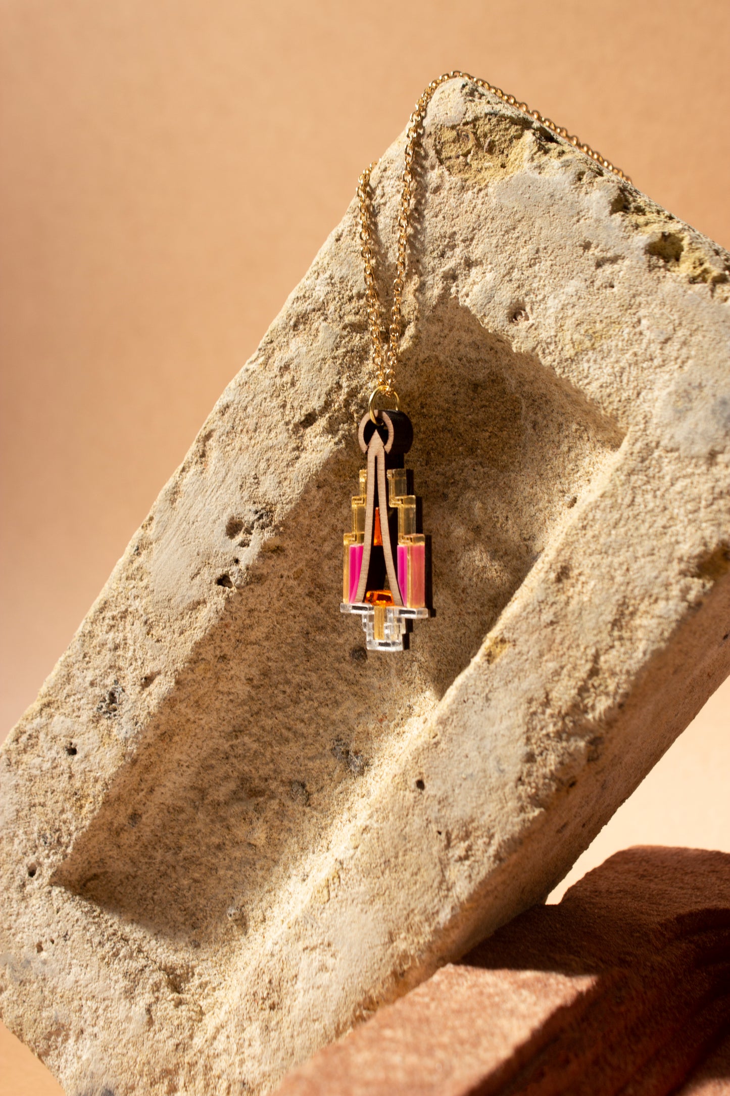 Akna Necklace - Dragon Fruit image 1