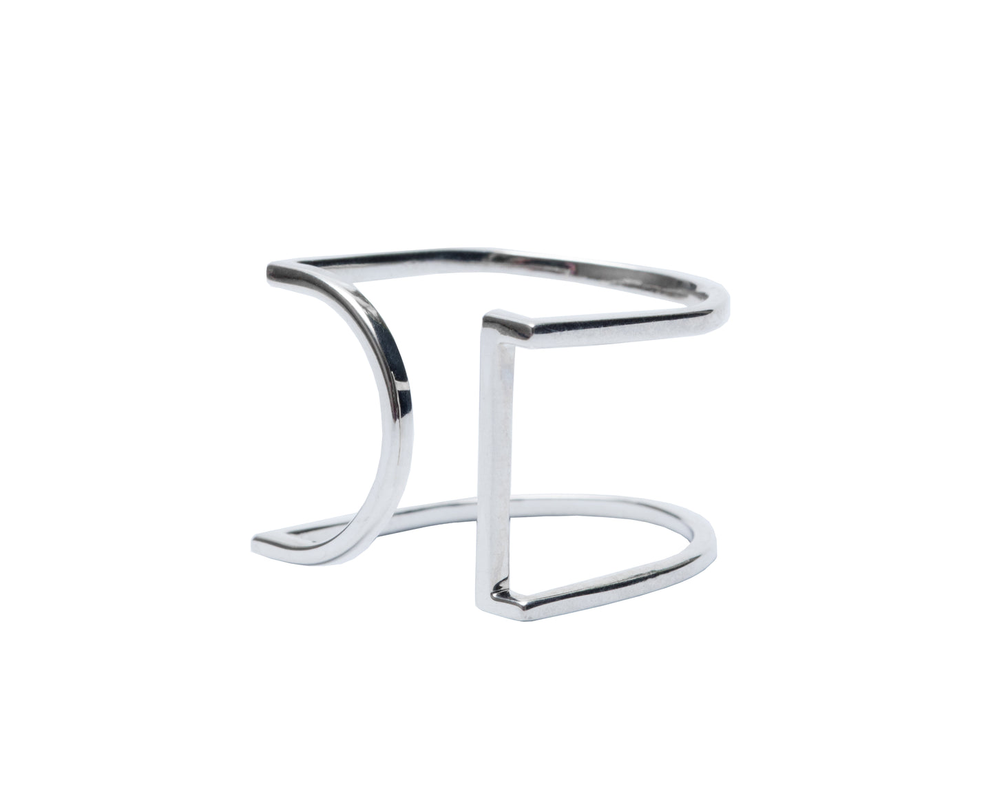 Open Semi Circle Ring image 0
