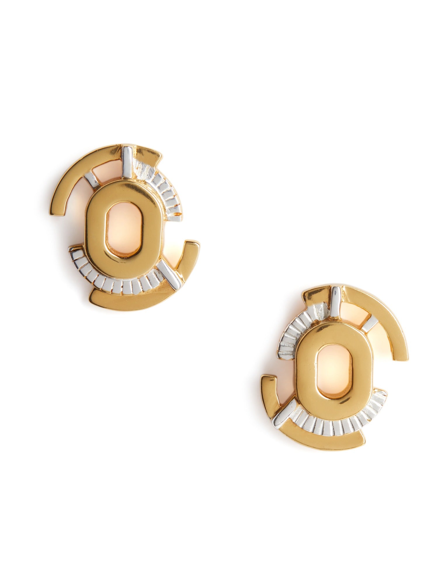Gaia Studs - Gold & Silver image 0