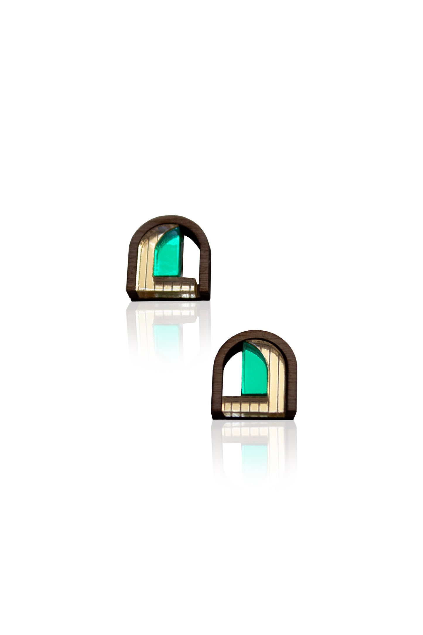 Mini Window Stud - Green image 2