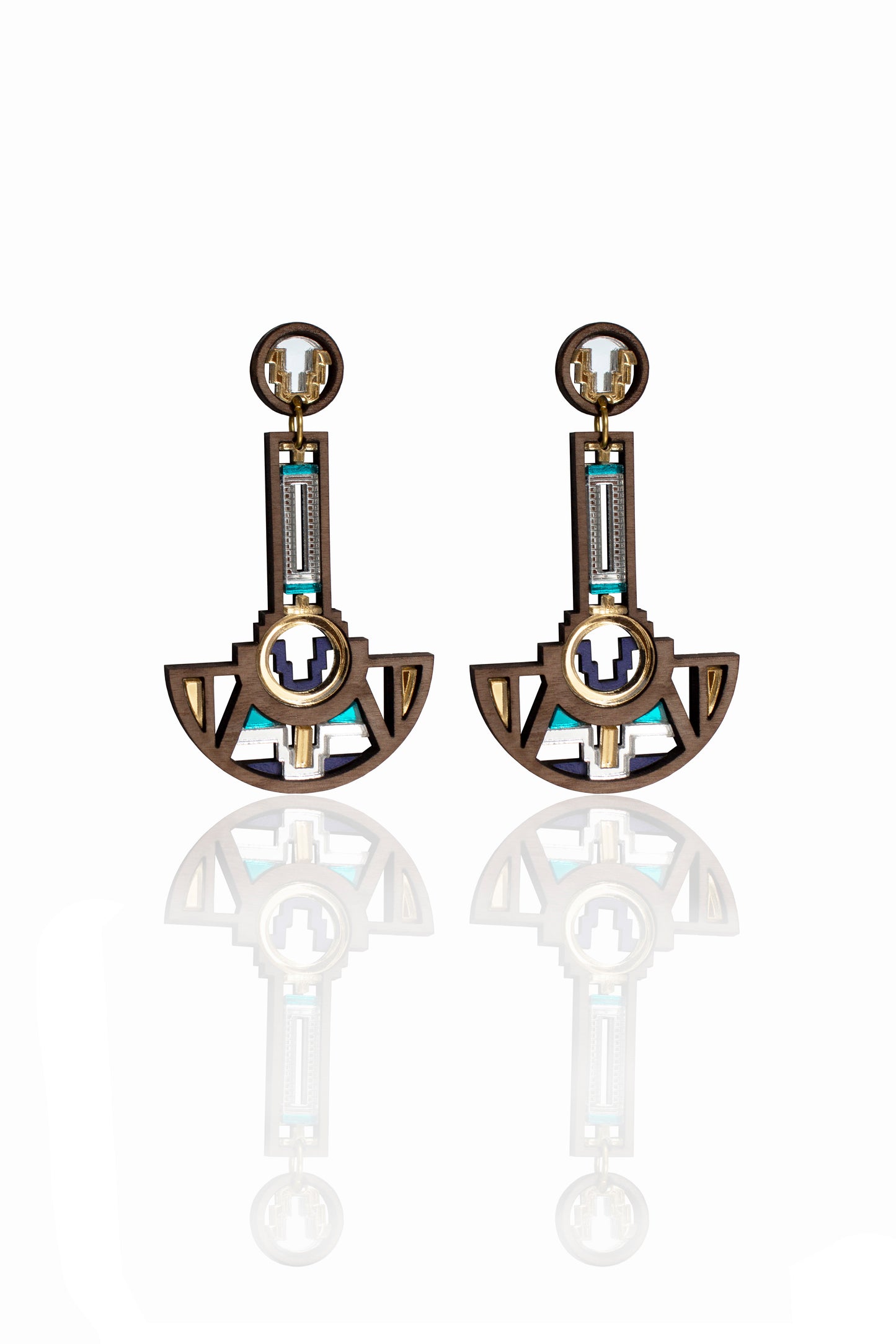 Saya Earrings - Jade image 0