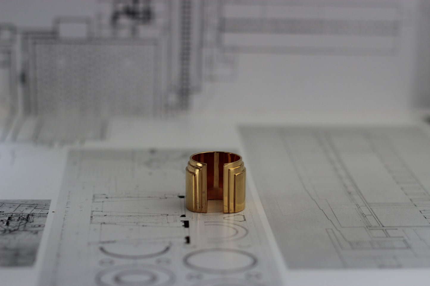 Layered Ring Gold
