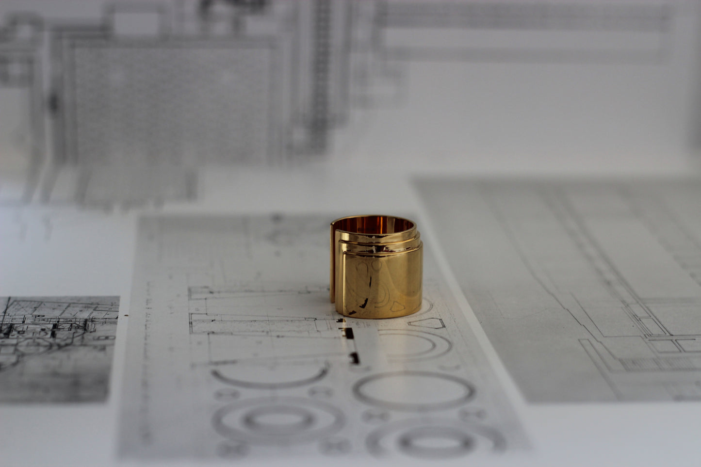 Layered Ring Gold