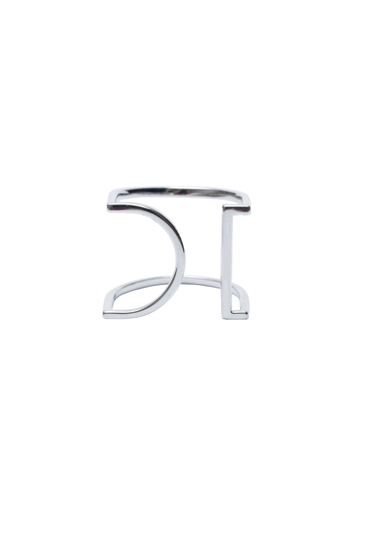 Open Semi Circle Ring