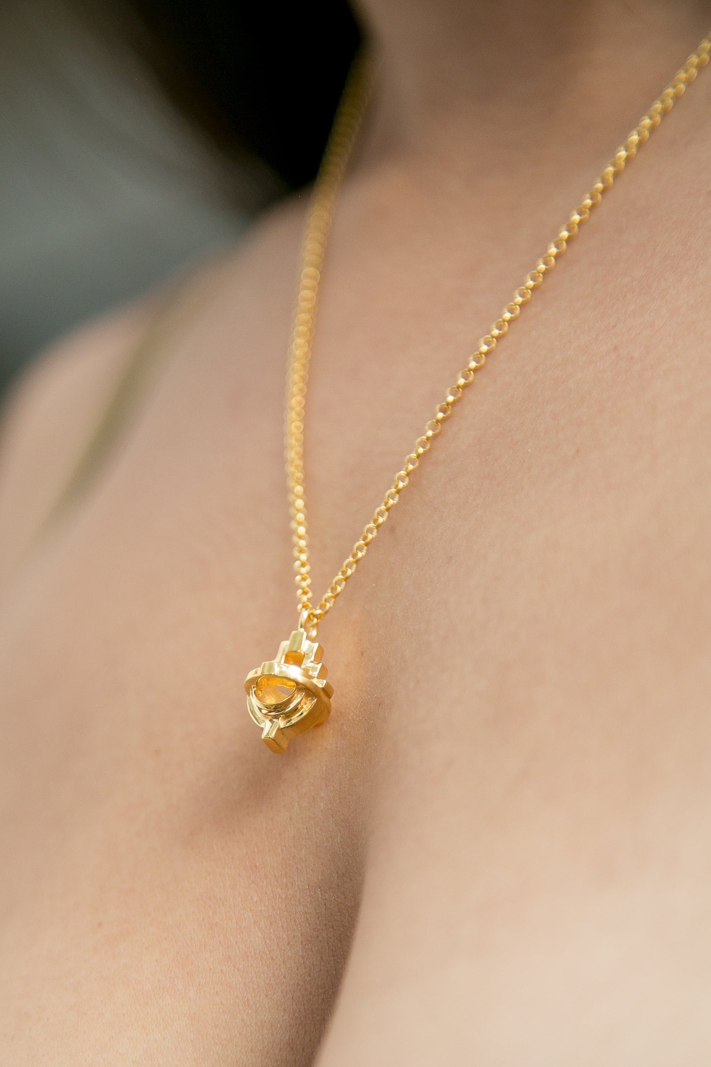 Ayah Celestial Necklace - Gold