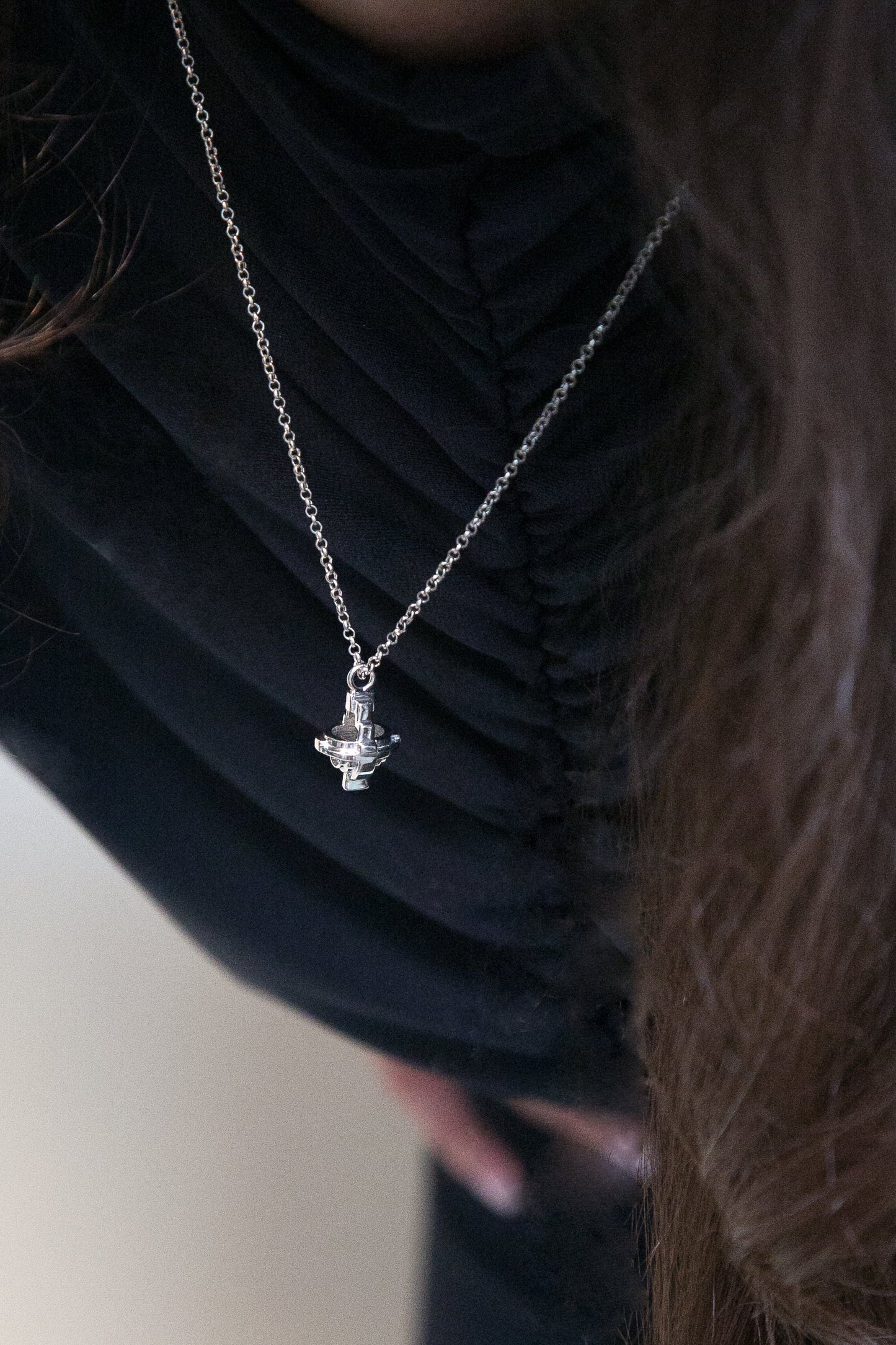 Ayah Celestial Necklace - Silver