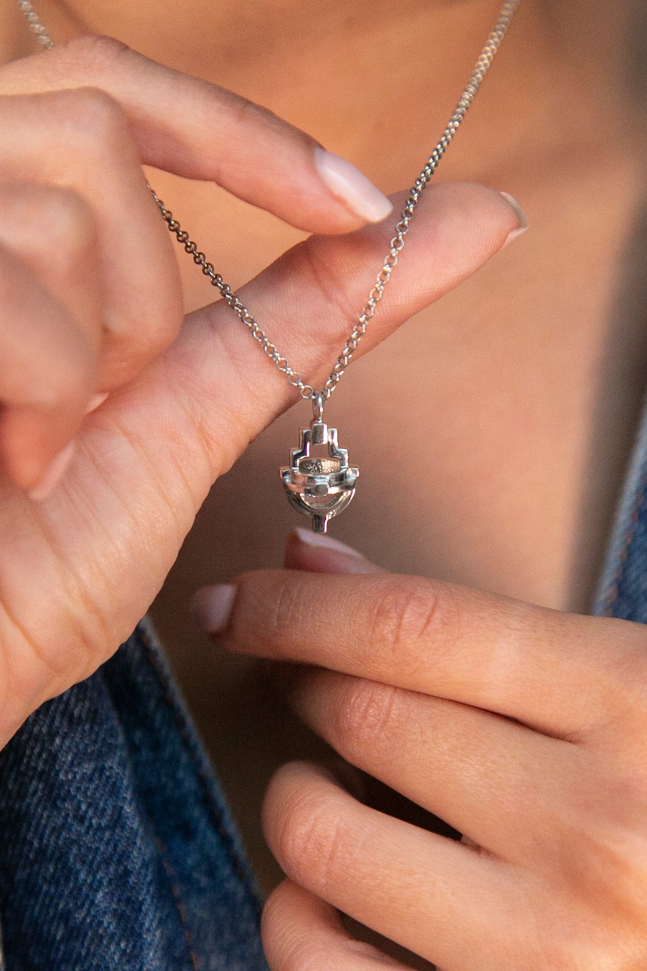 Ayah Celestial Necklace - Silver