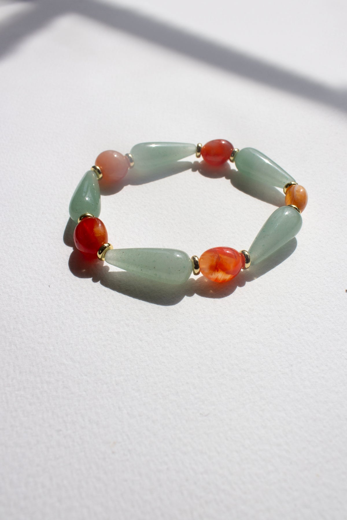 Hiba Bracelet - Aventurine Carnelian