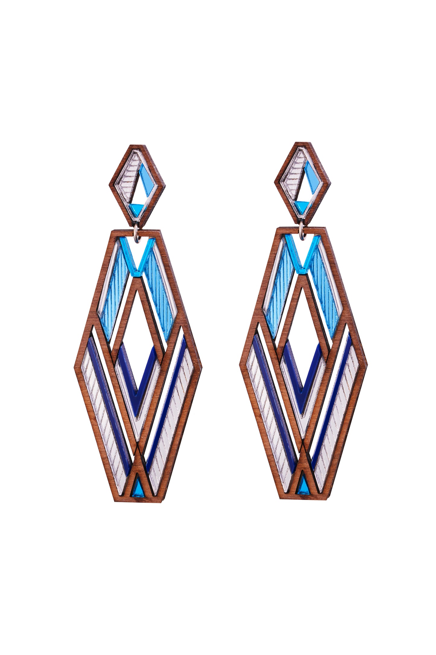 Lois Earrings - Blue