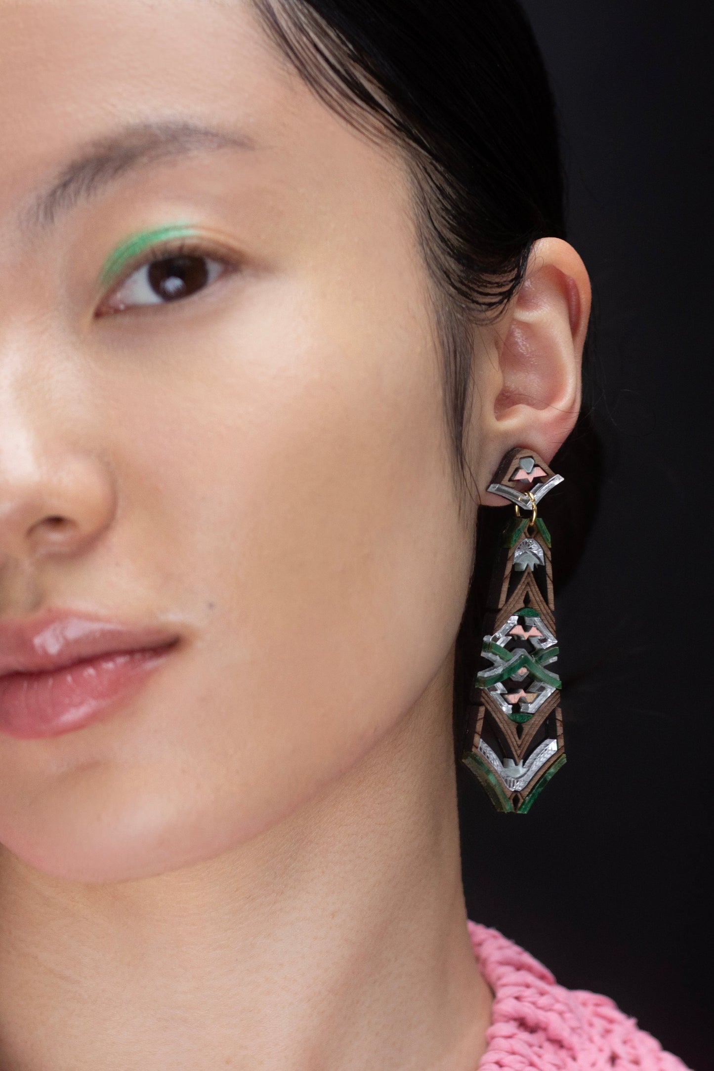Miku Earrings - Spring image 1