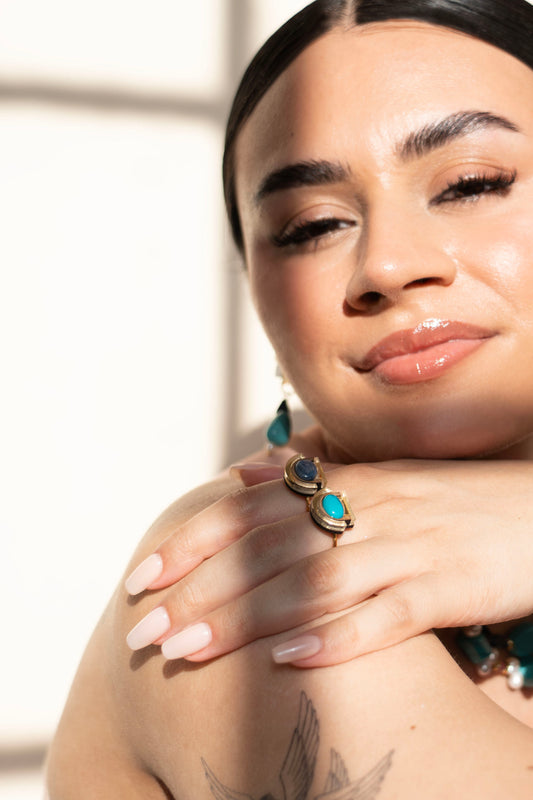 Selene Turquoise Ring