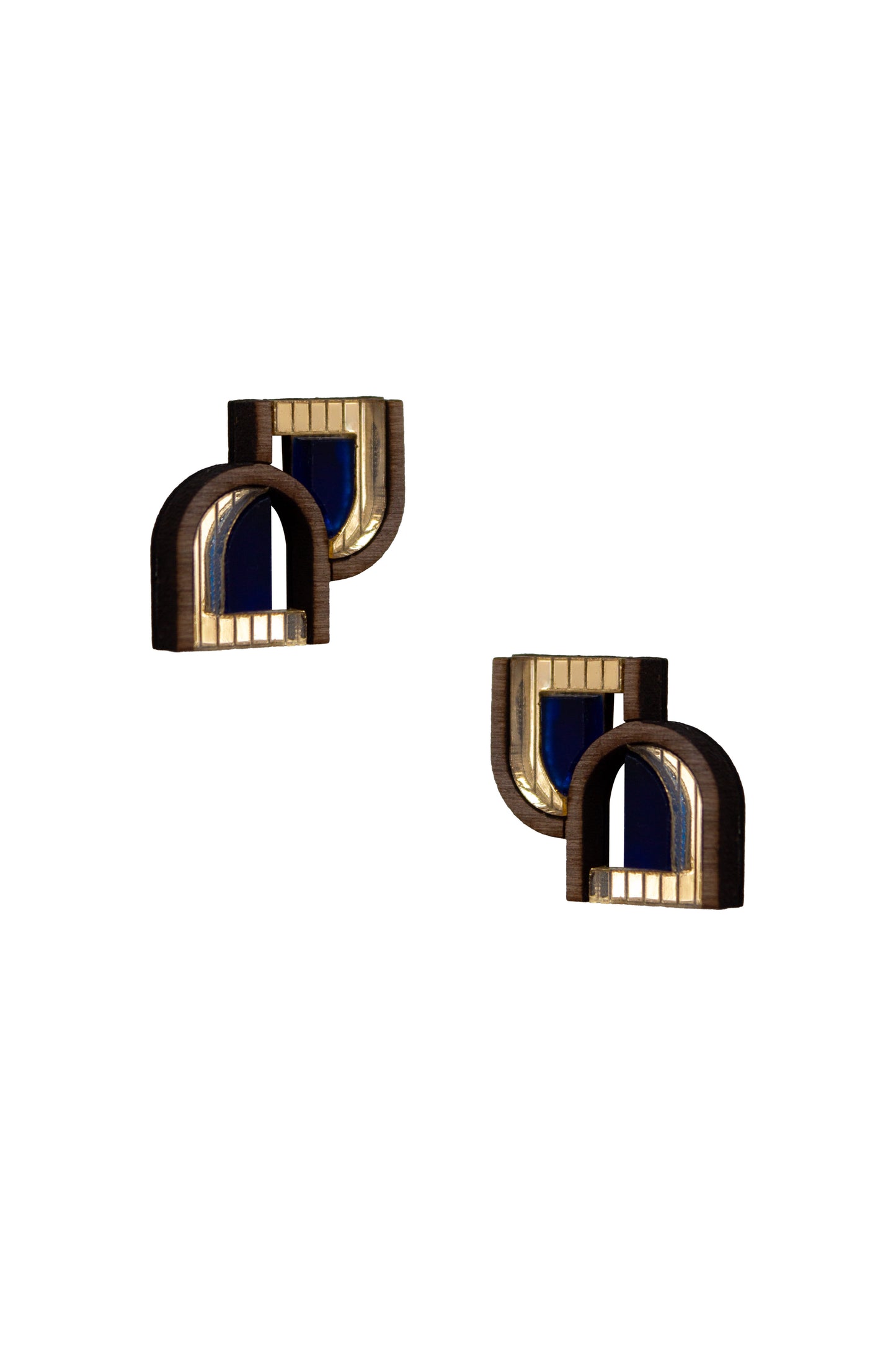 Arch Window Stud - Navy