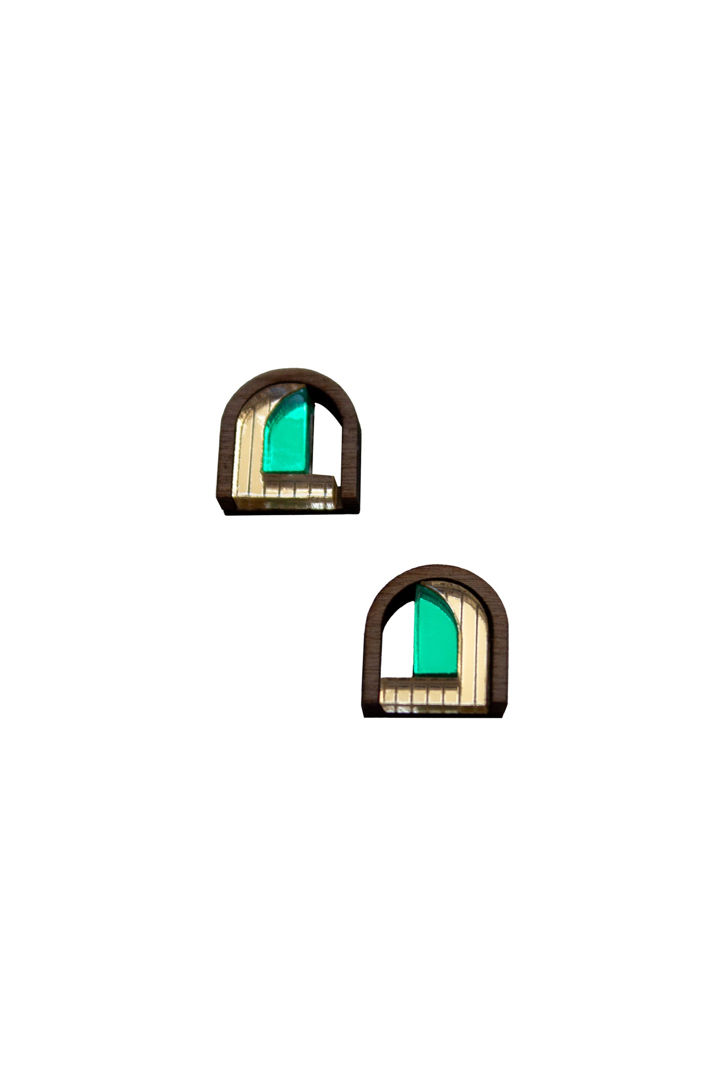 Mini Window Stud - Green