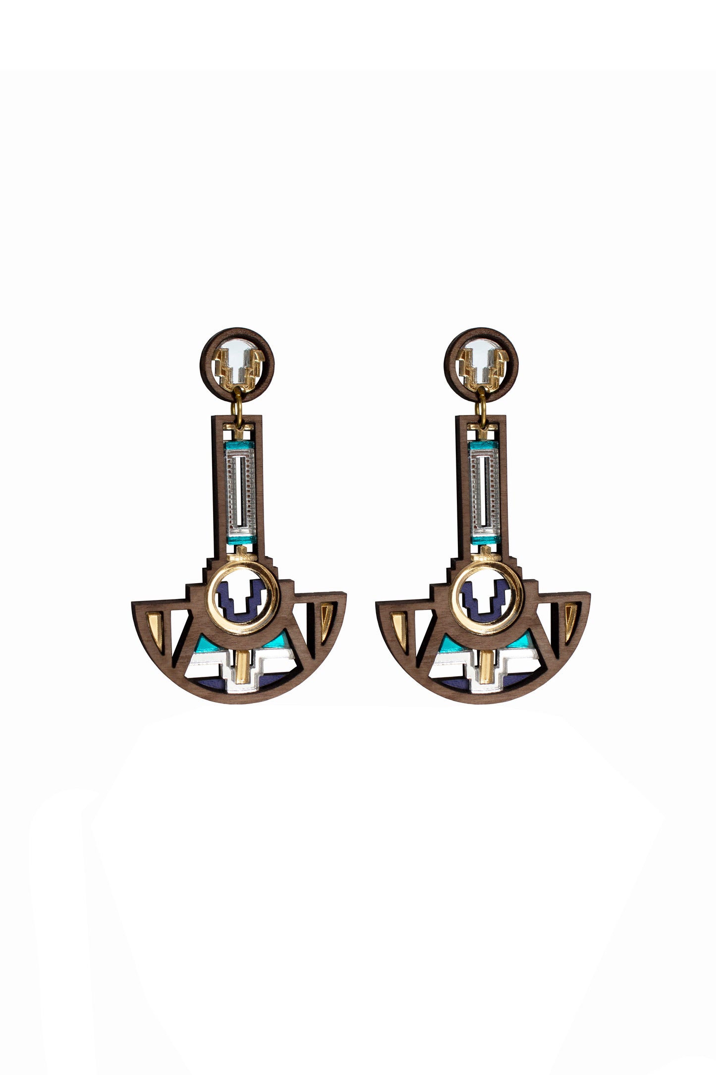 Saya Earrings - Jade