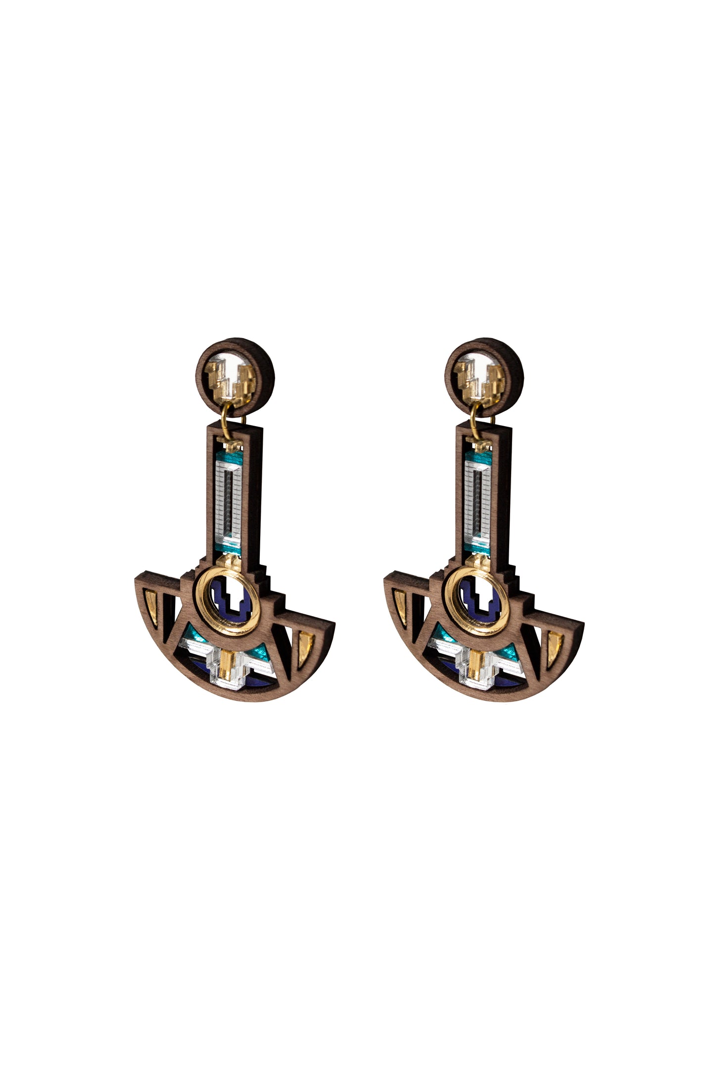 Saya Earrings - Jade