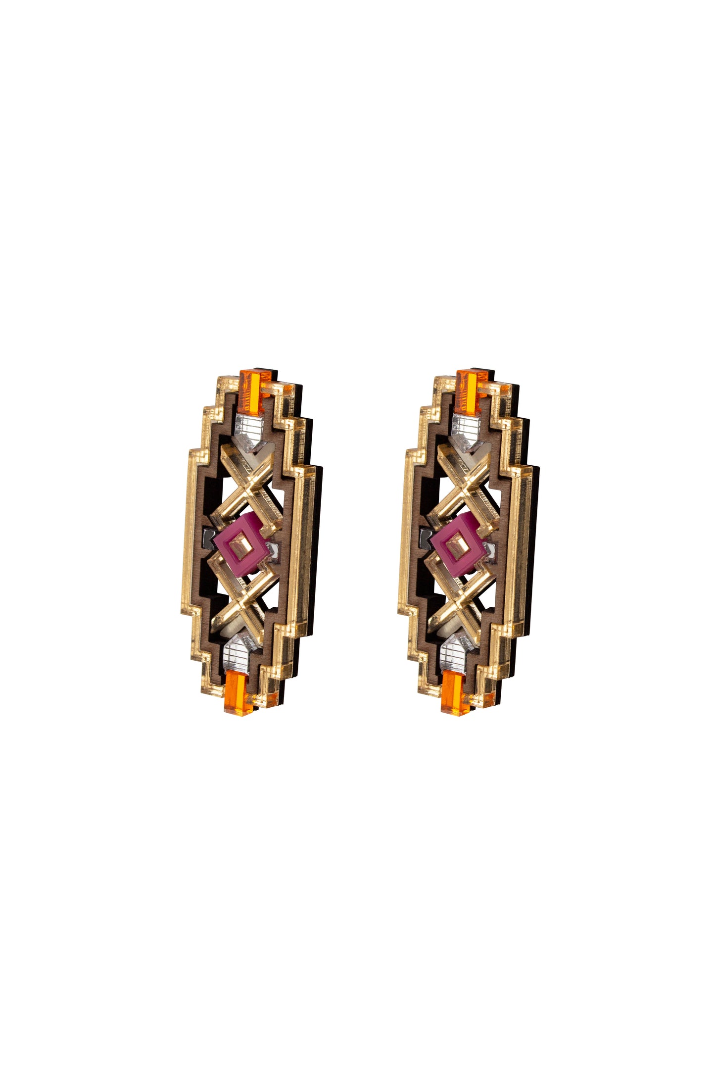 Zulia Earring - Dragon Fruit