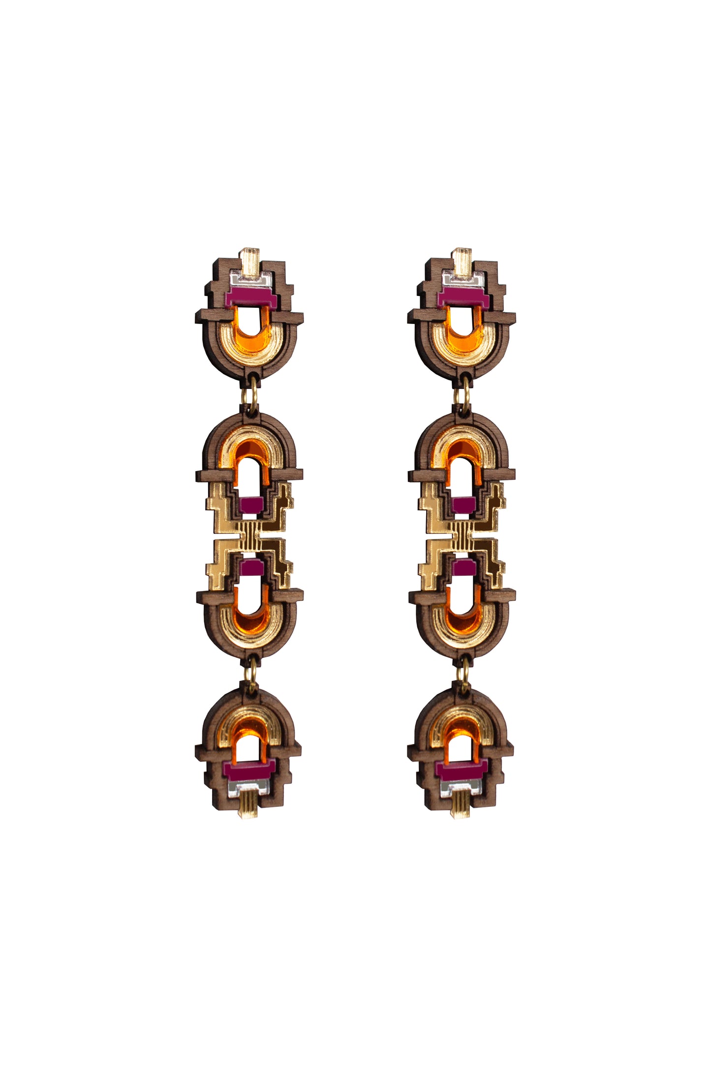 Zyanya Earring - Dragon Fruit