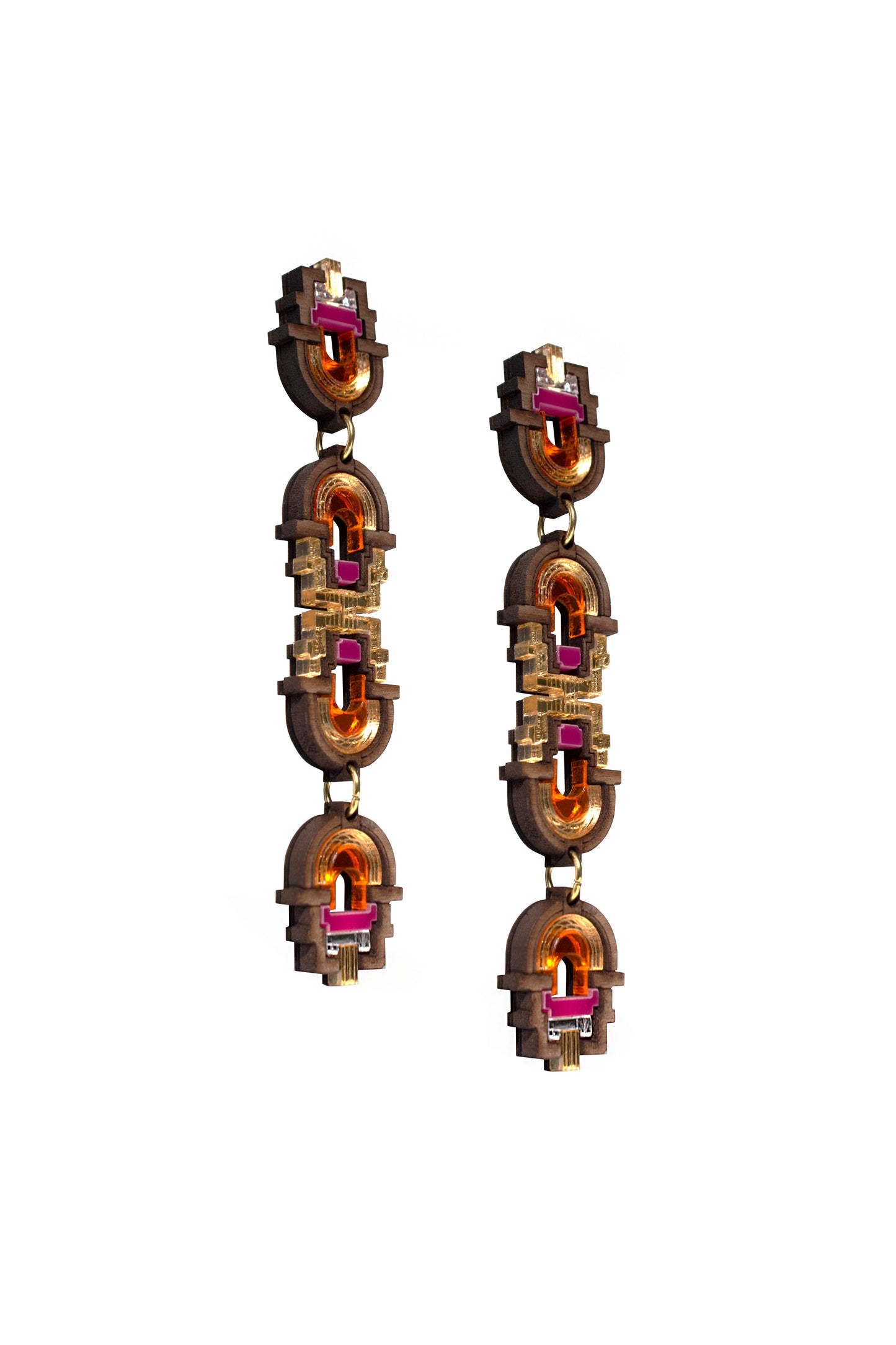 Zyanya Earring - Dragon Fruit