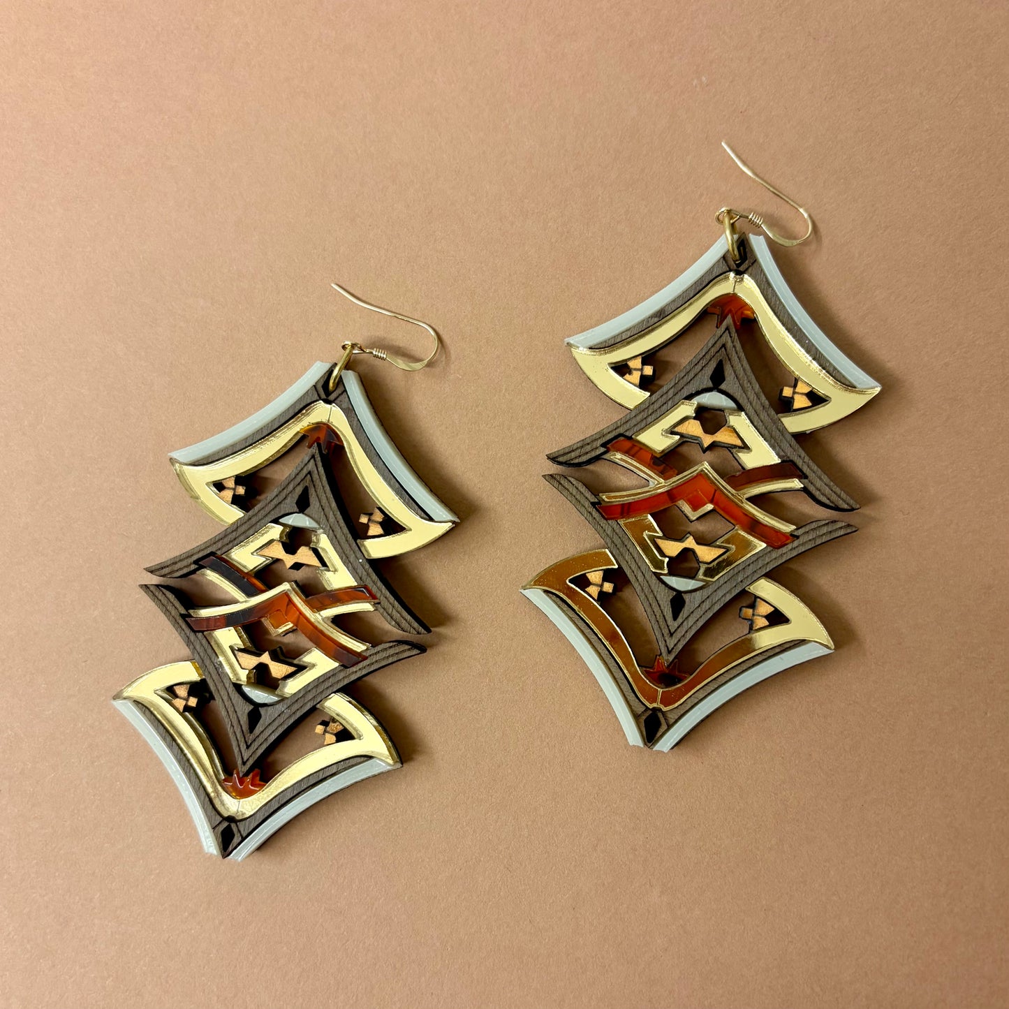 Akemi Earrings - Autumn SAMPLE