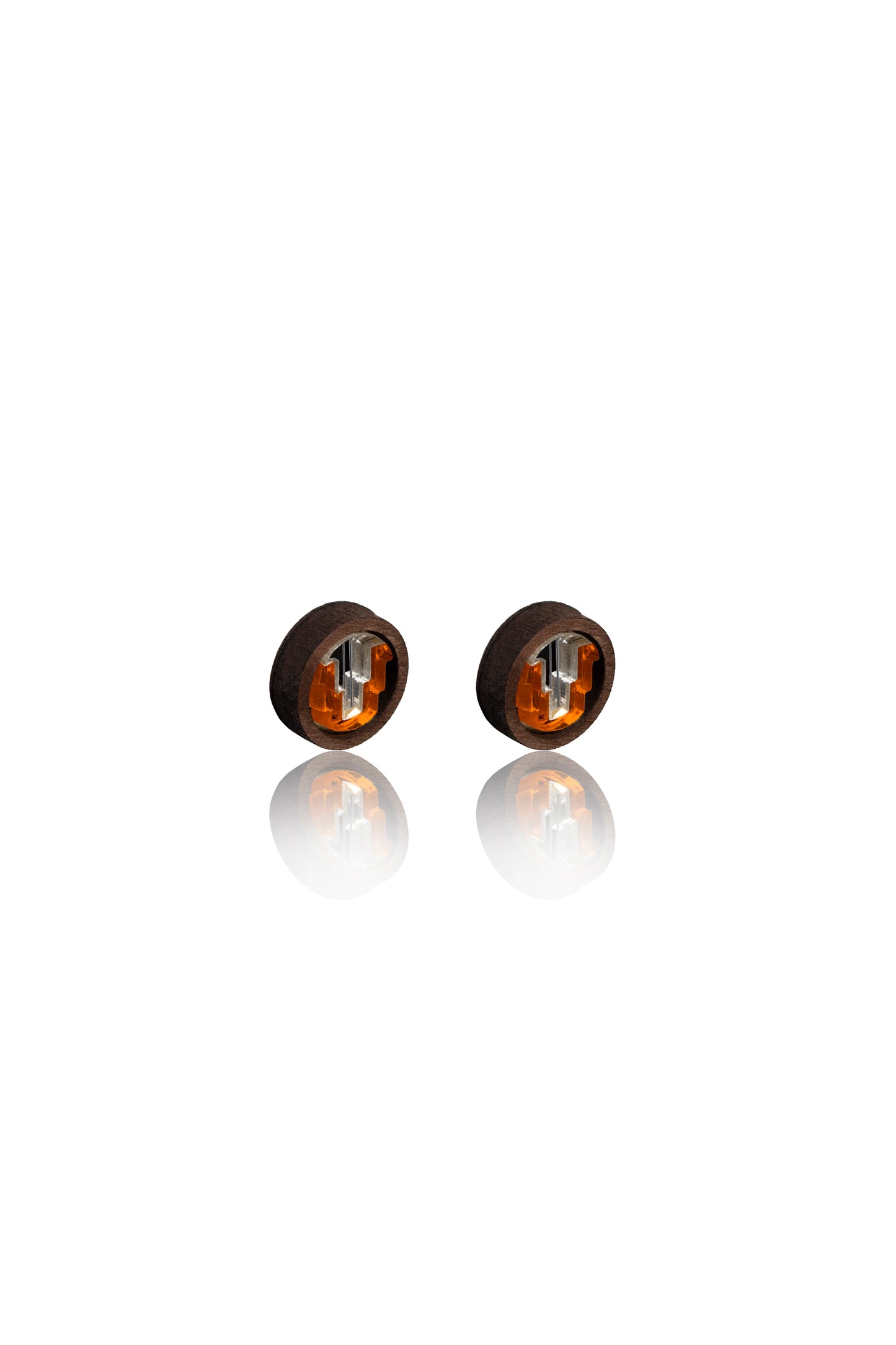 Litza Stud - Orange image 2
