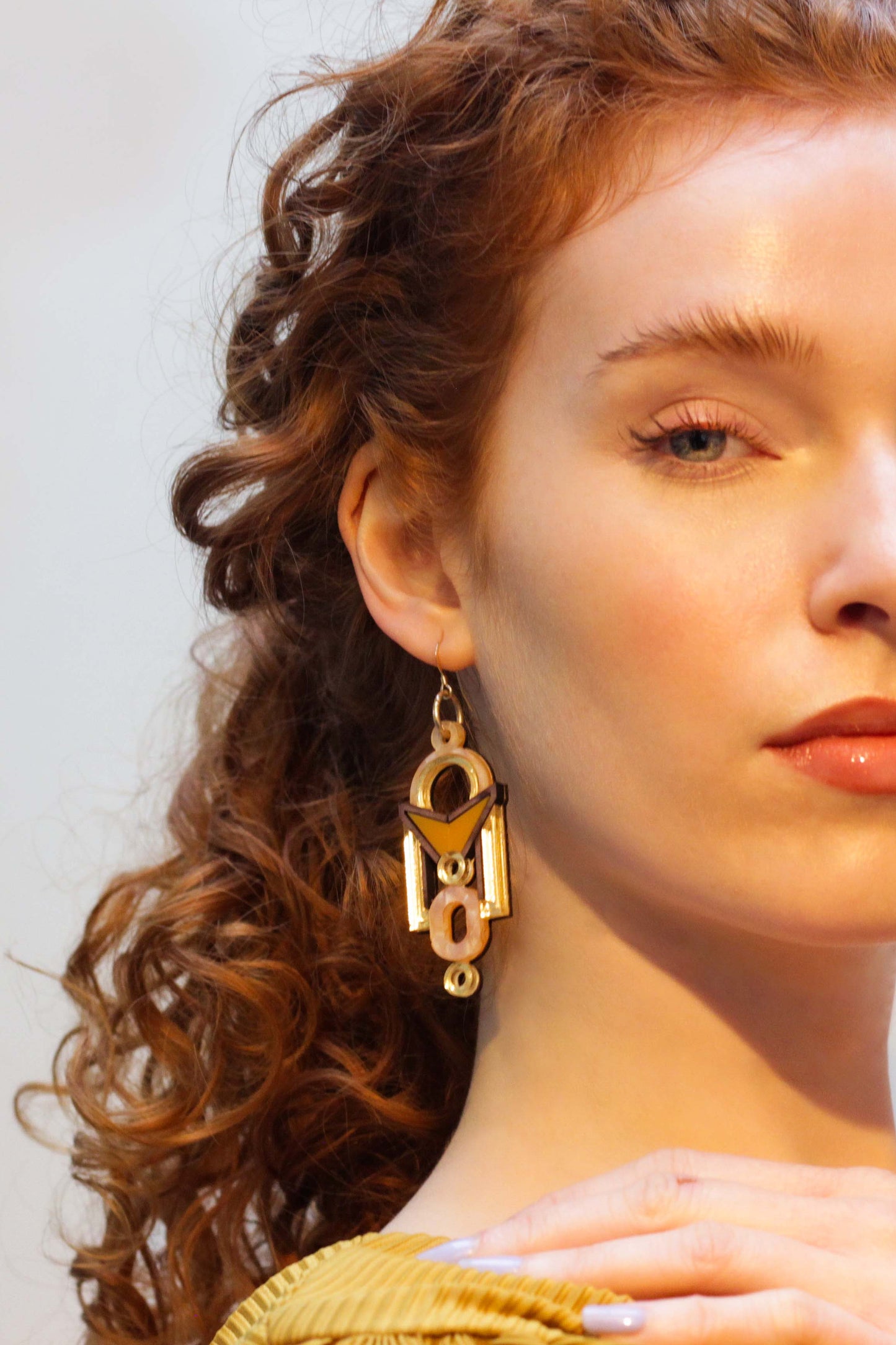 Florence Earrings - Gold image 1