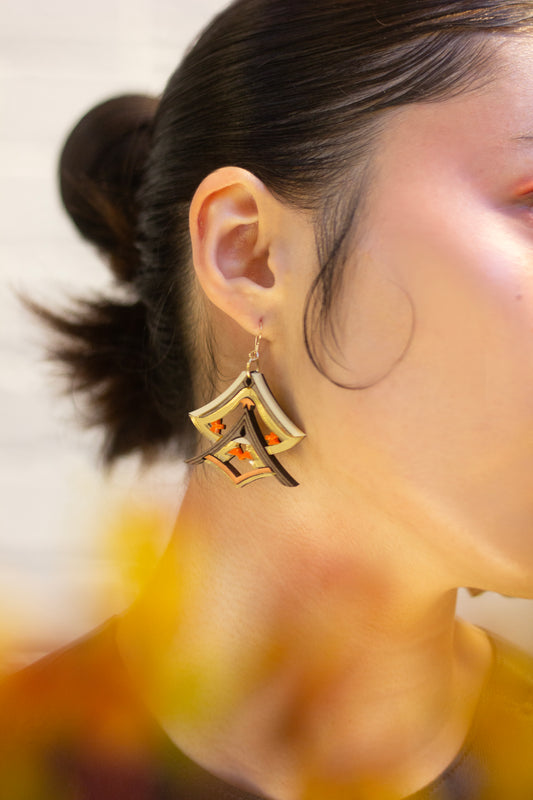 Yoko Earrings - Autumn image 1