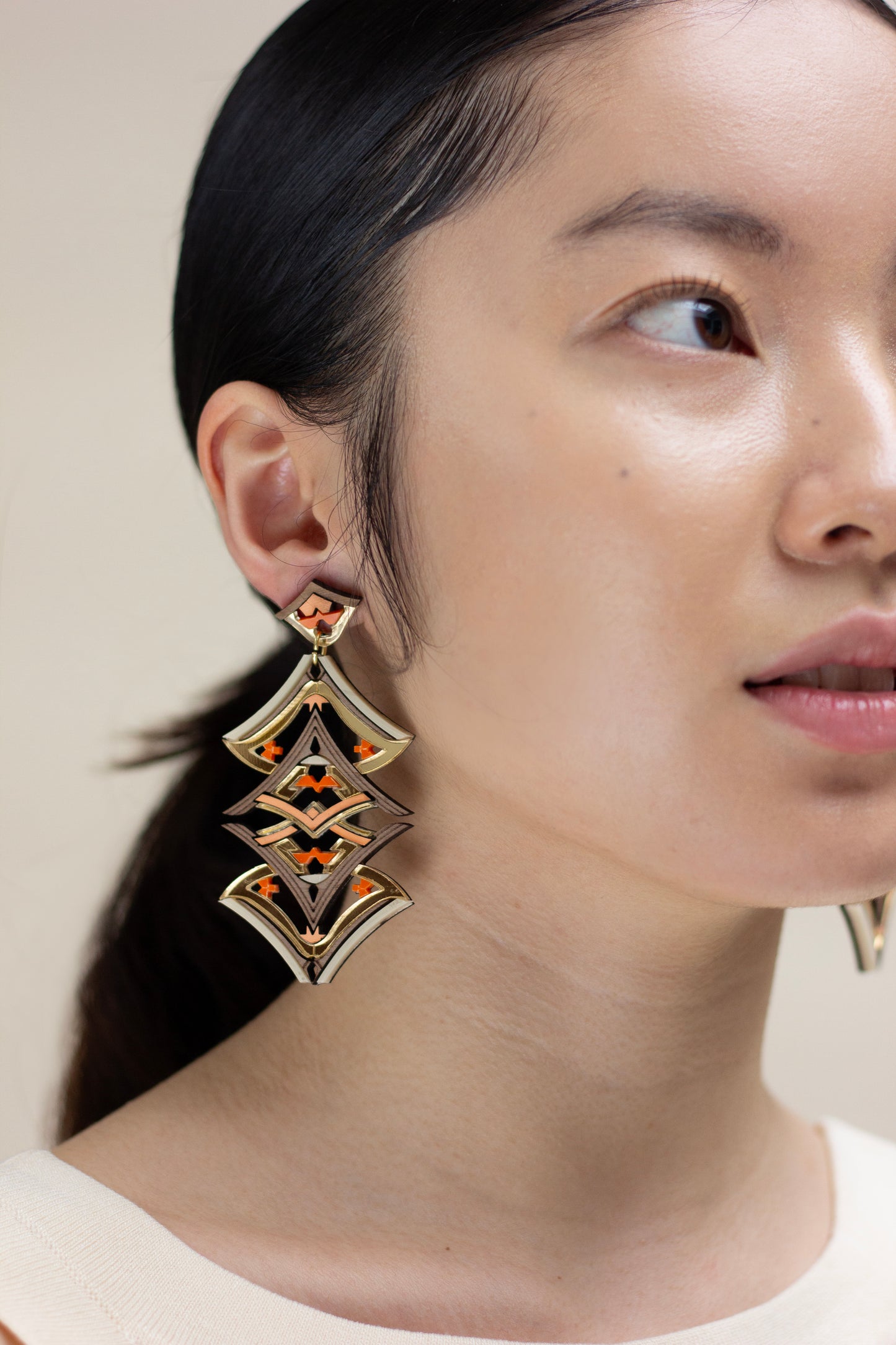 Akemi Earrings - Autumn image 3
