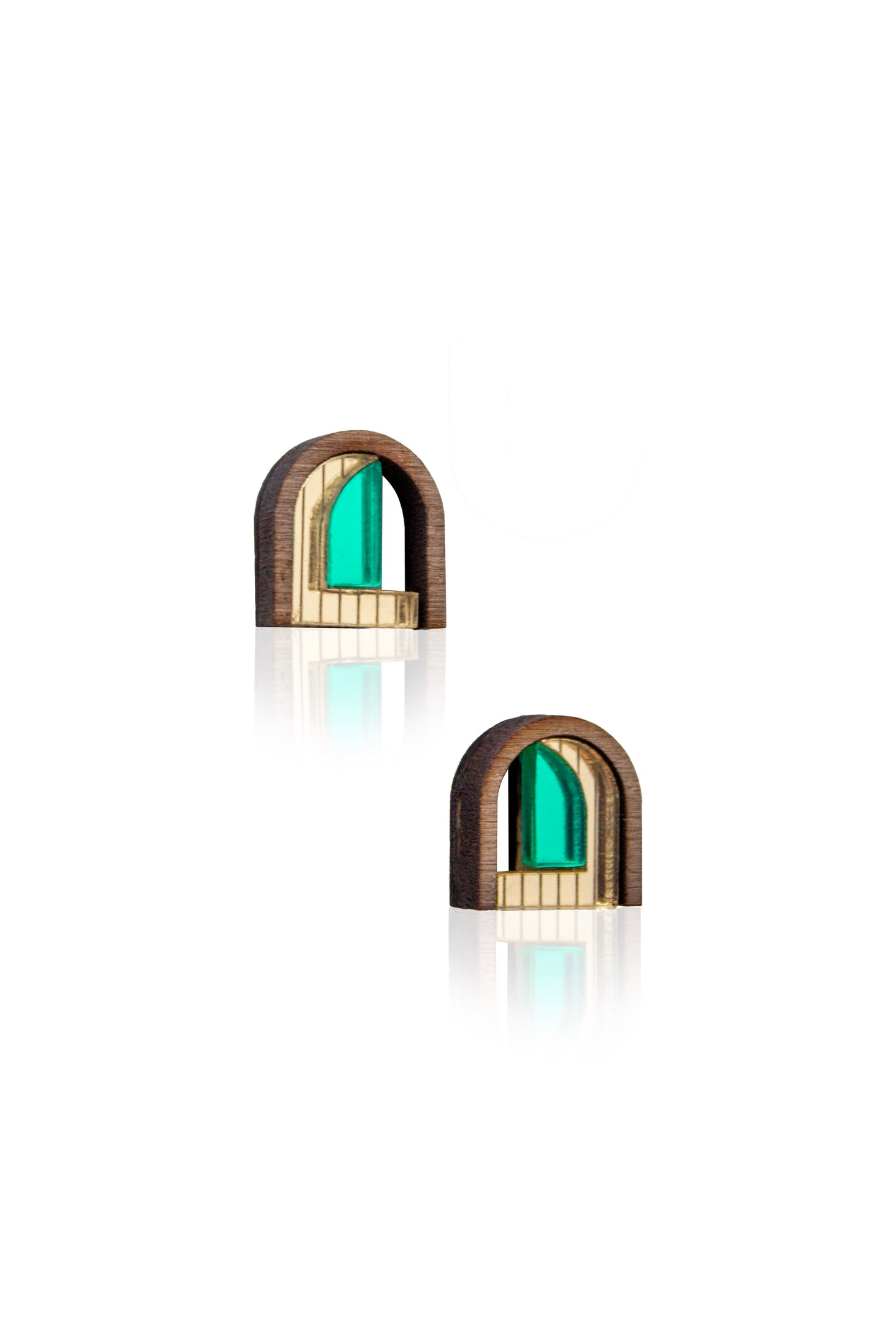 Mini Window Stud - Green image 0