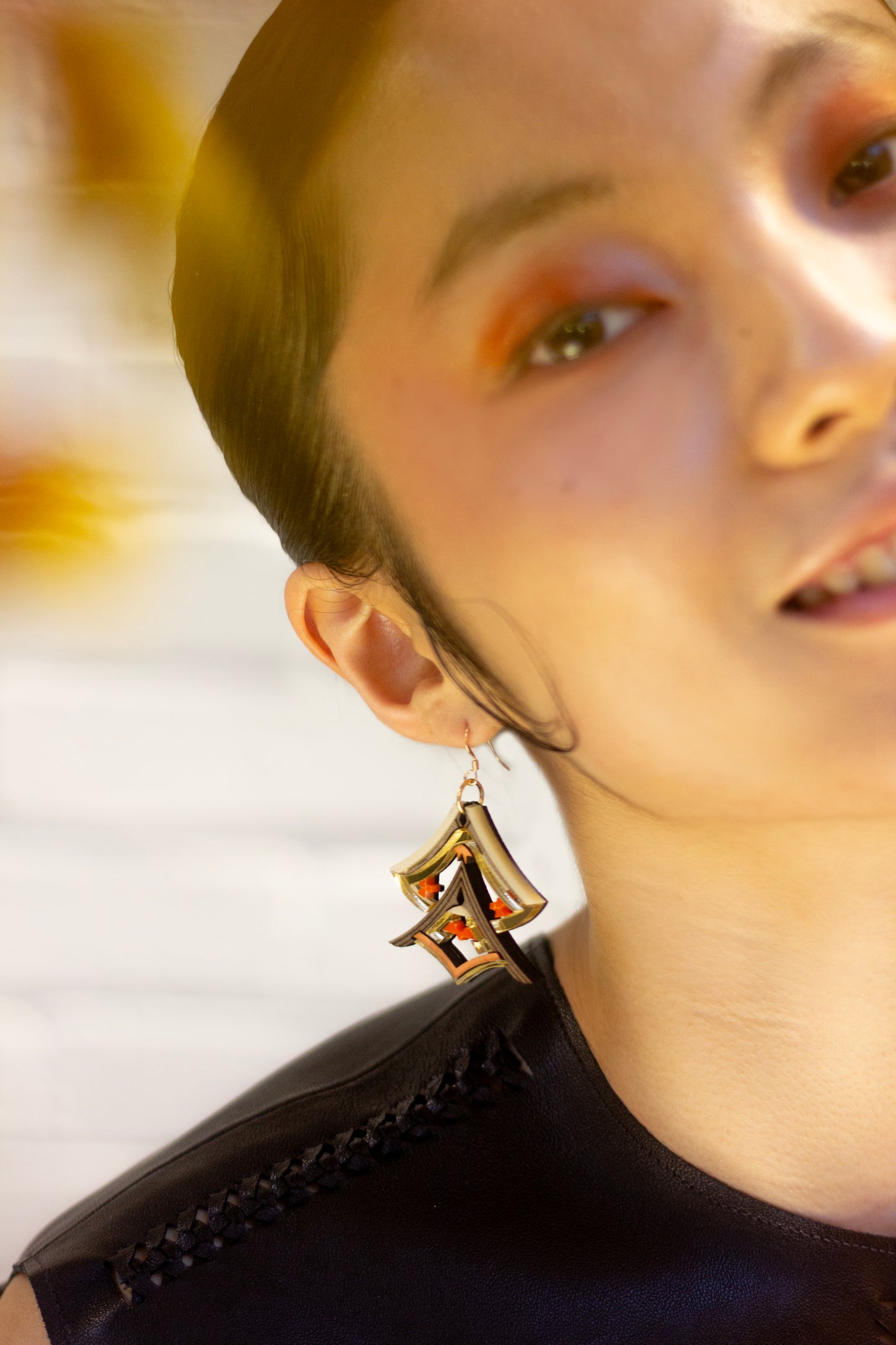 Yoko Earrings - Autumn image 4
