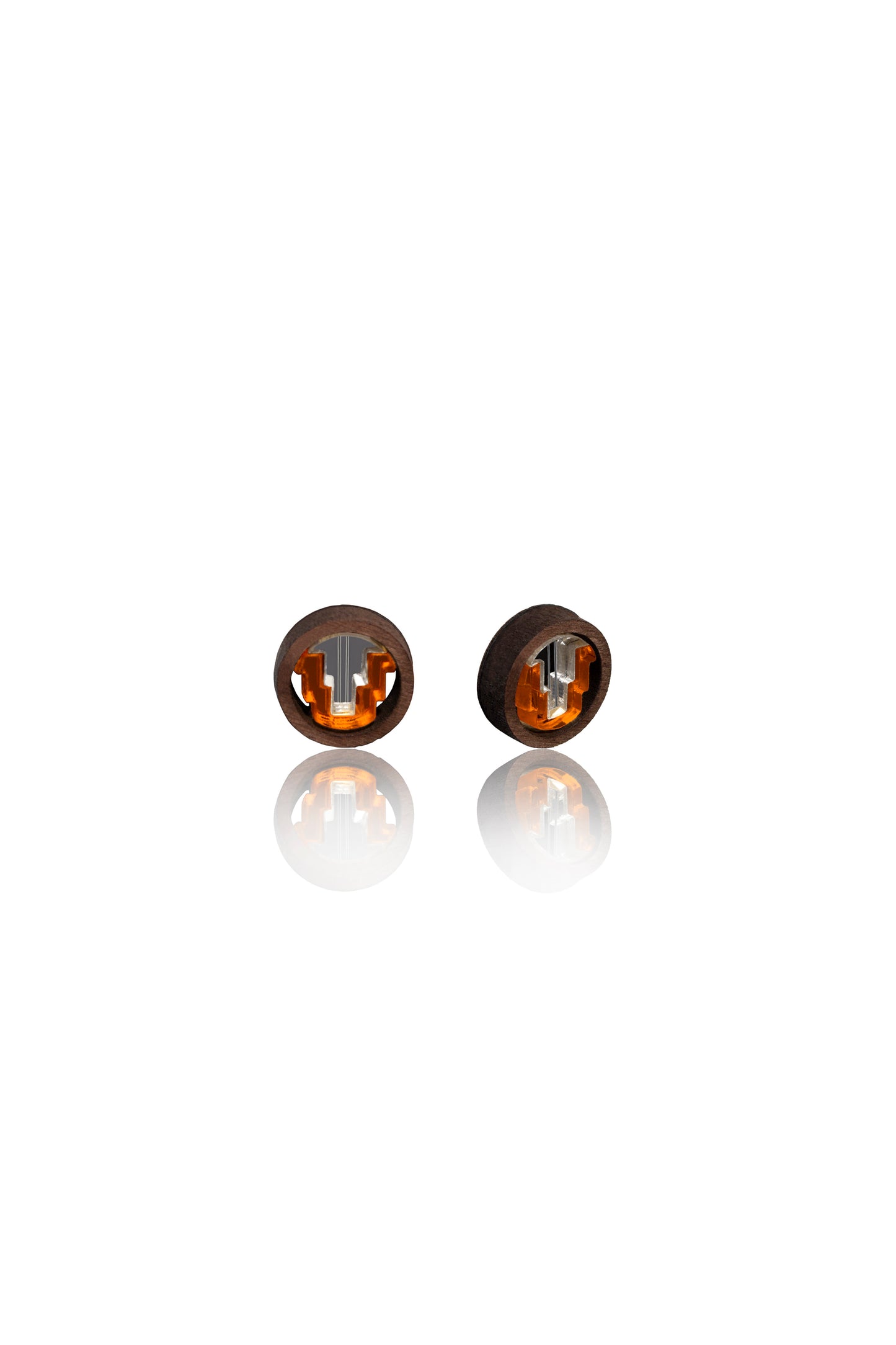 Litza Stud - Orange image 0