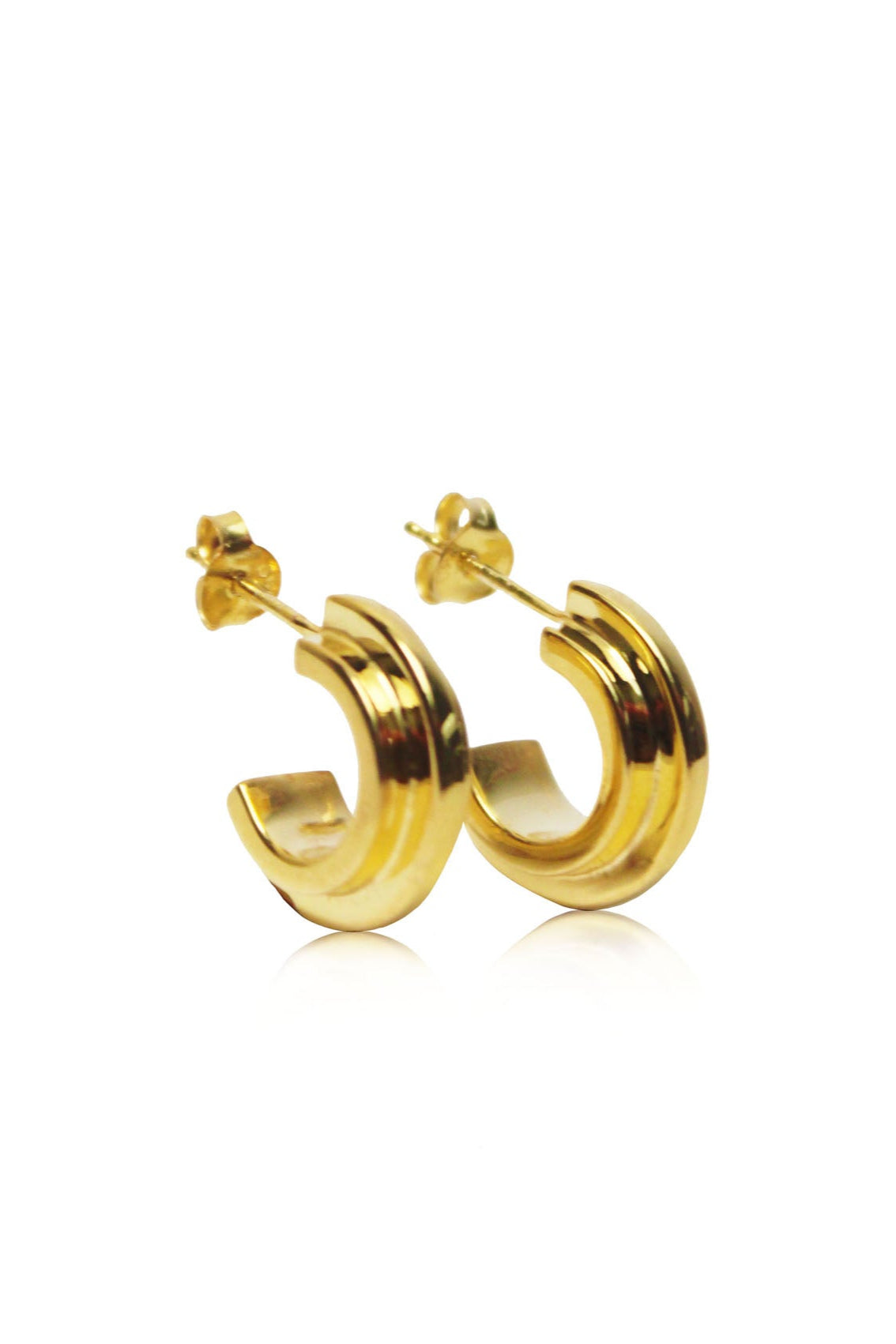 Double Arc Earring image 0