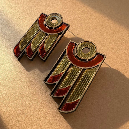 Balcony Earrings - Orange SECONDS