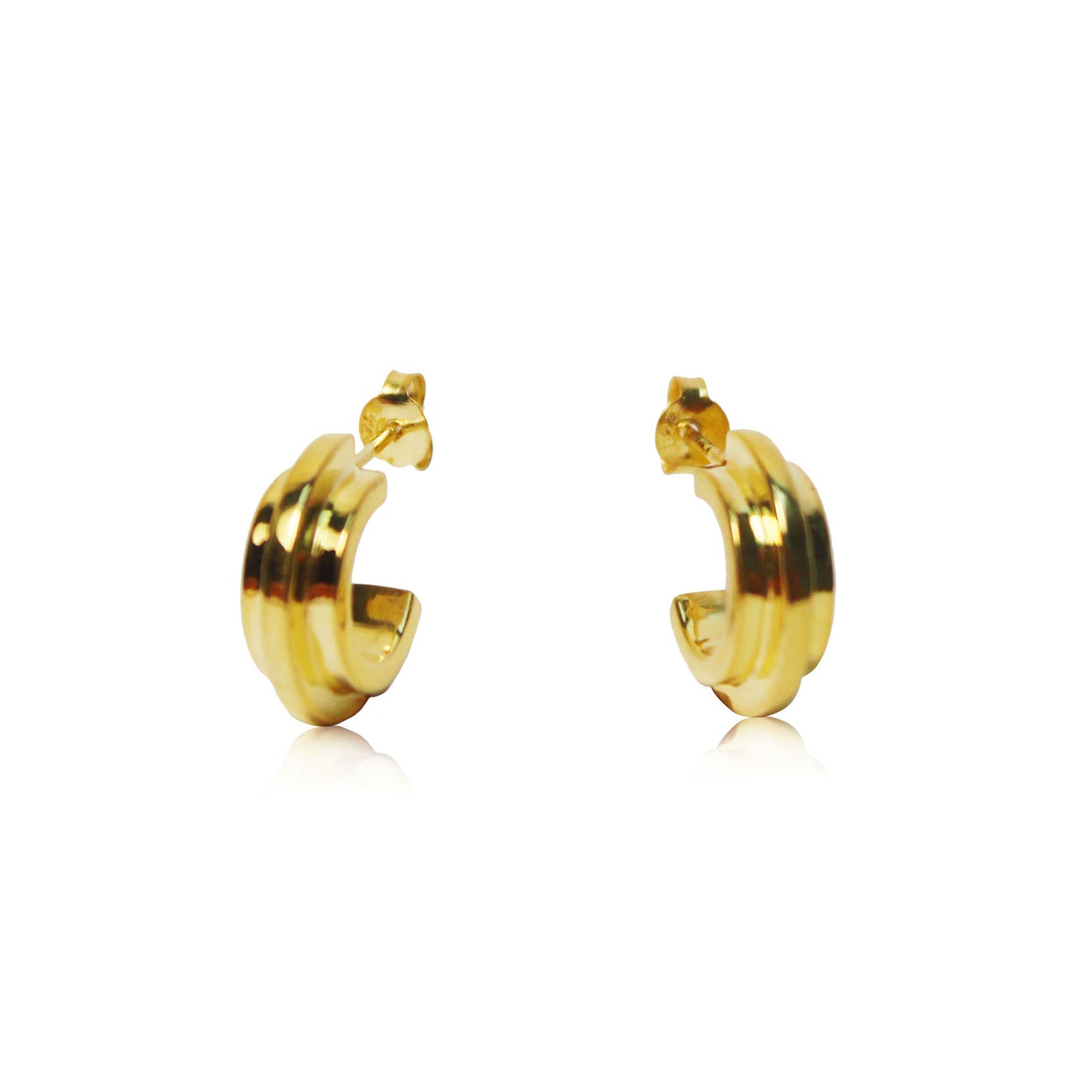 Double Arc Earring image 2