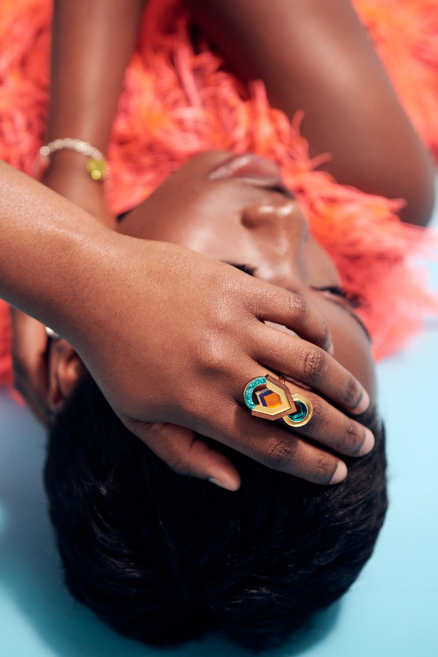 Mawu Ring - Orange image 1