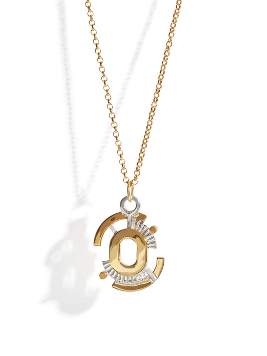 Gaia Pendent - Gold & Silver image 0