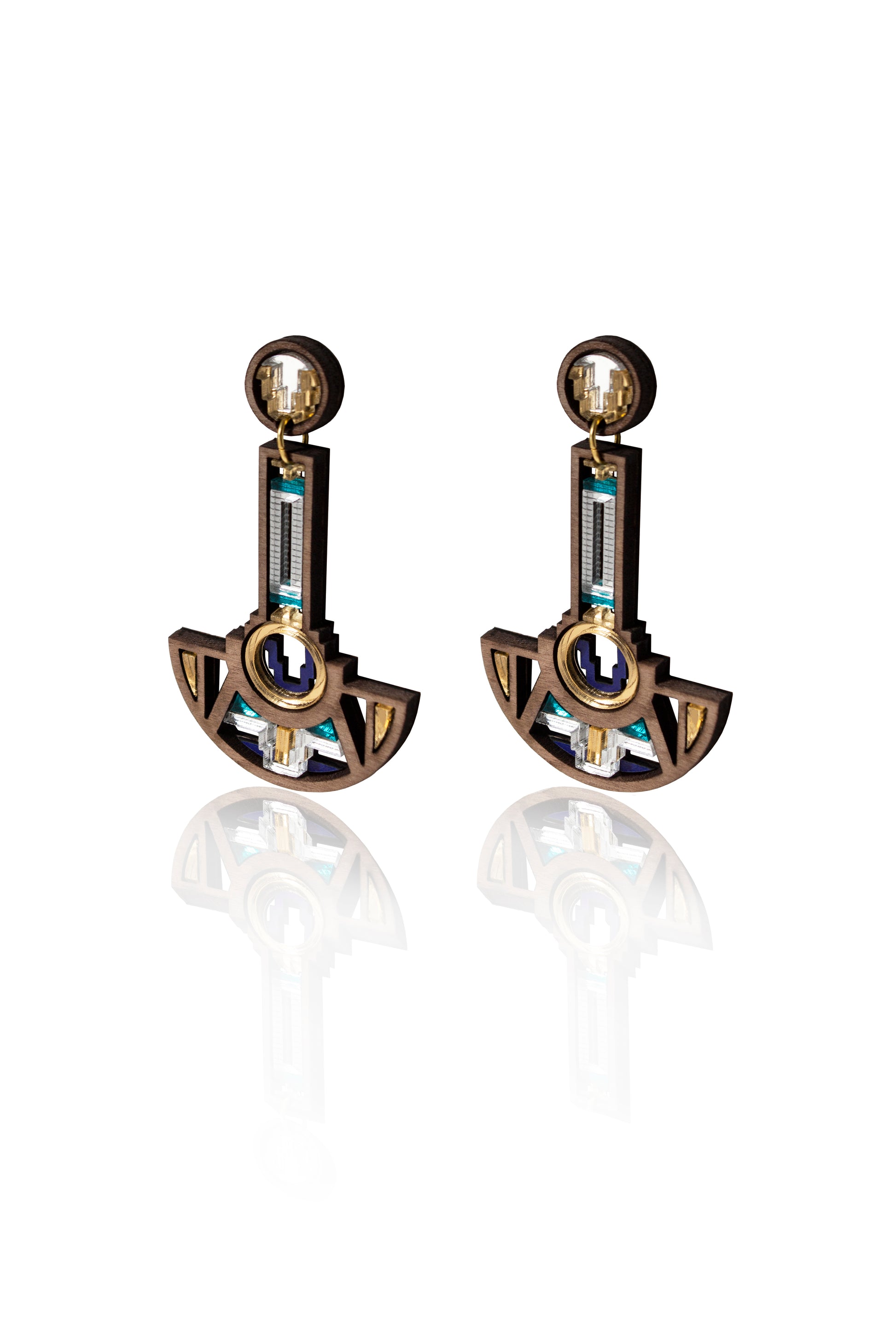 Saya Earrings - Jade image 3