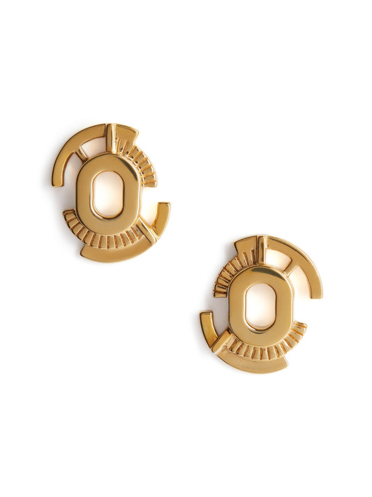 Gaia Studs - Gold image 0