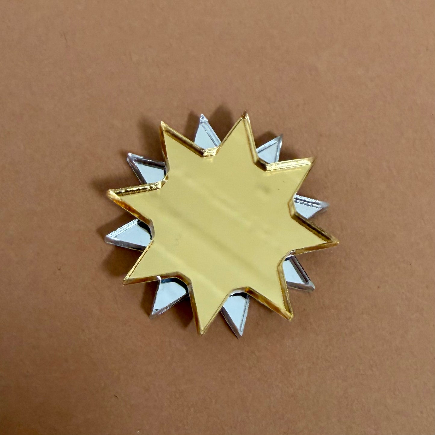 Starburst Brooch - SAMPLE