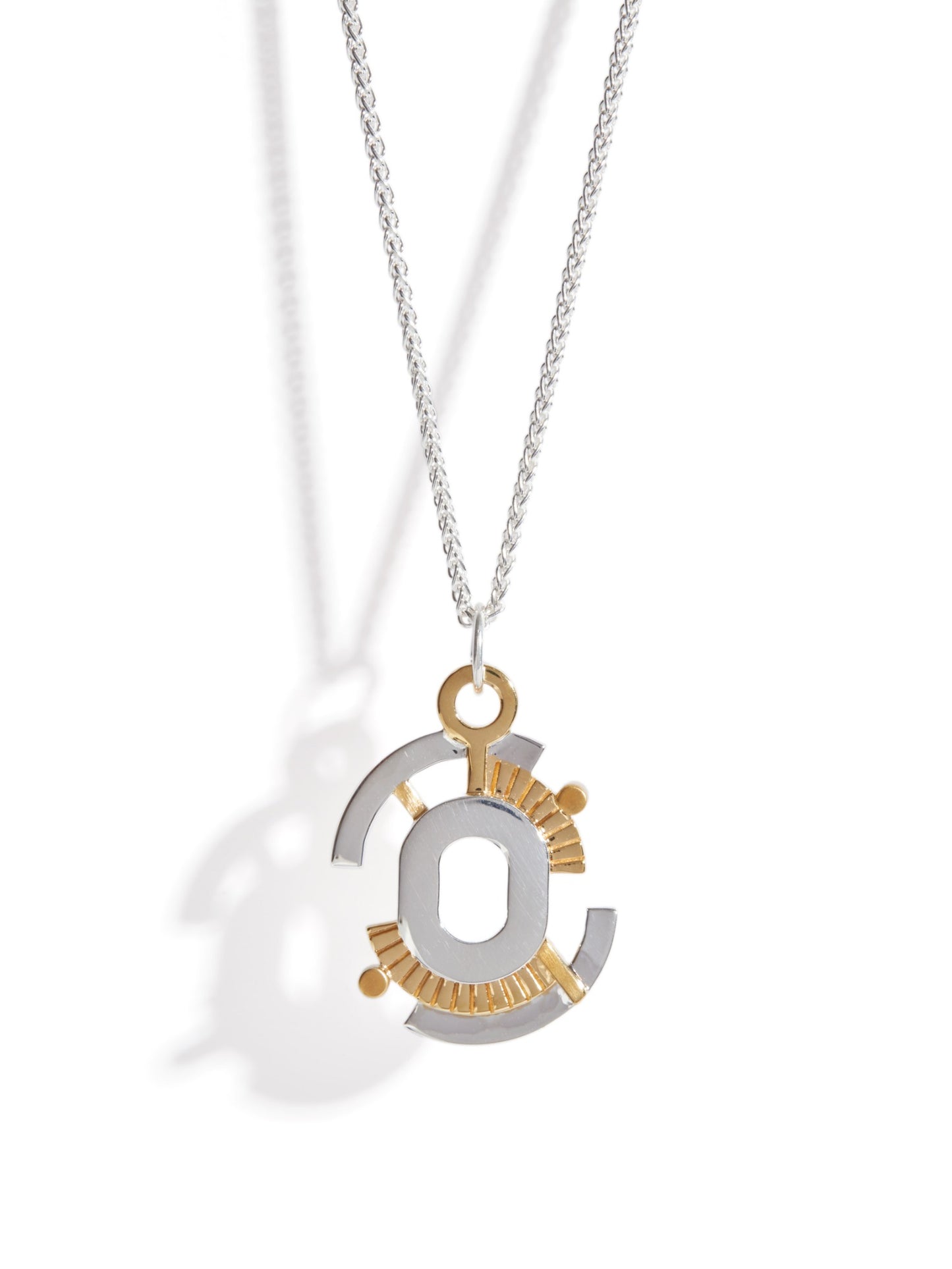 Gaia Pendent - Silver & Gold image 0