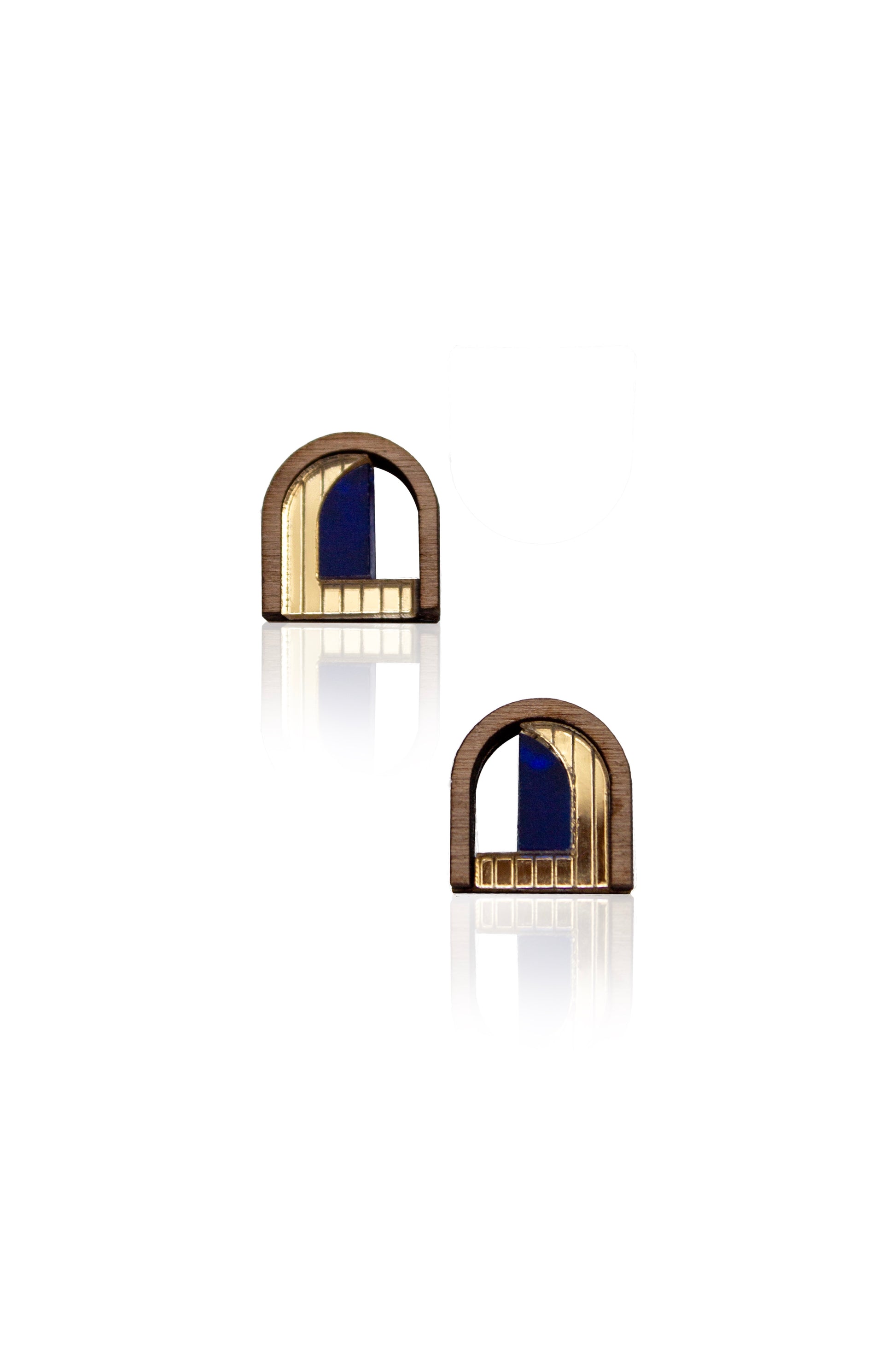 Mini Window Stud - Navy image 0