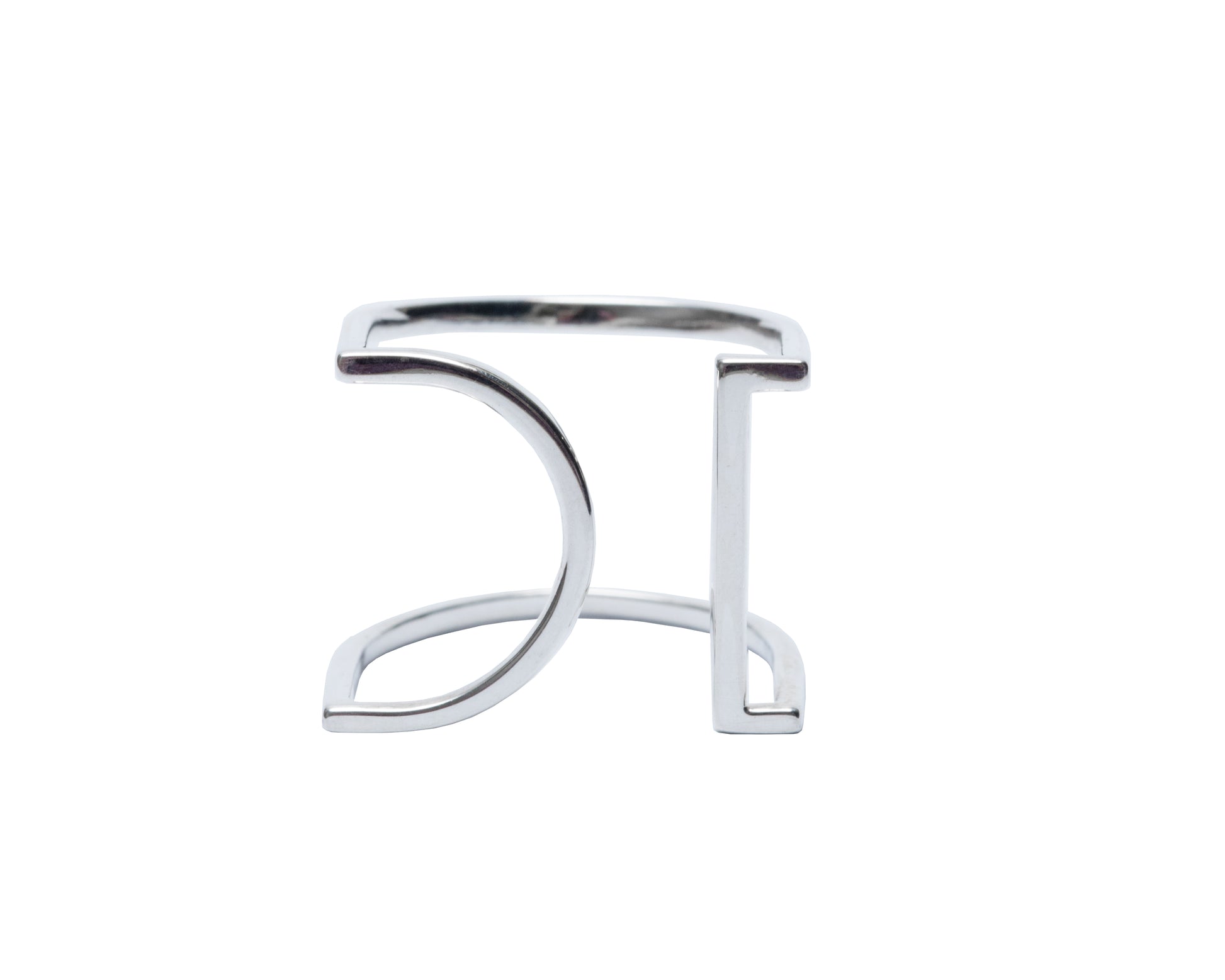 Open Semi Circle Ring image 4
