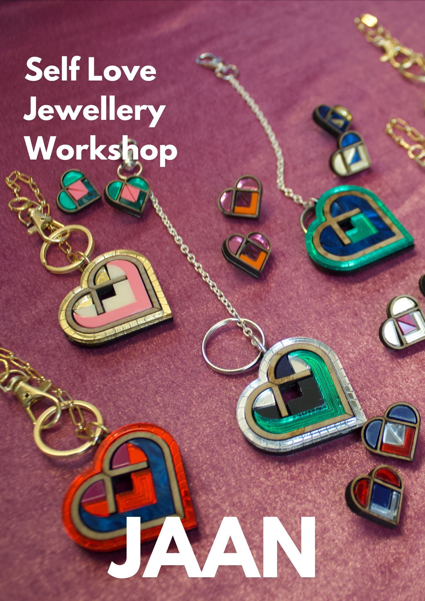 Heart Earring and Charm - Workshop