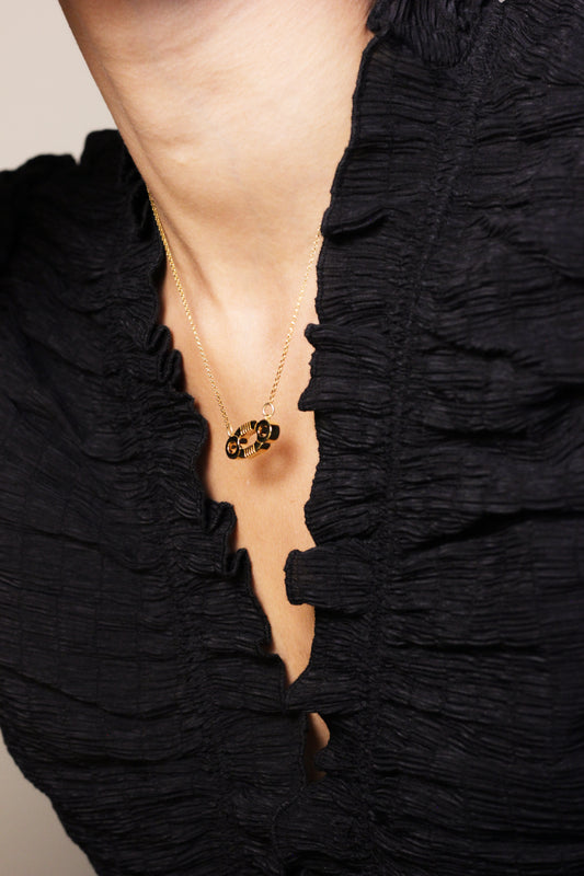 Rhea Necklace - Gold image 2